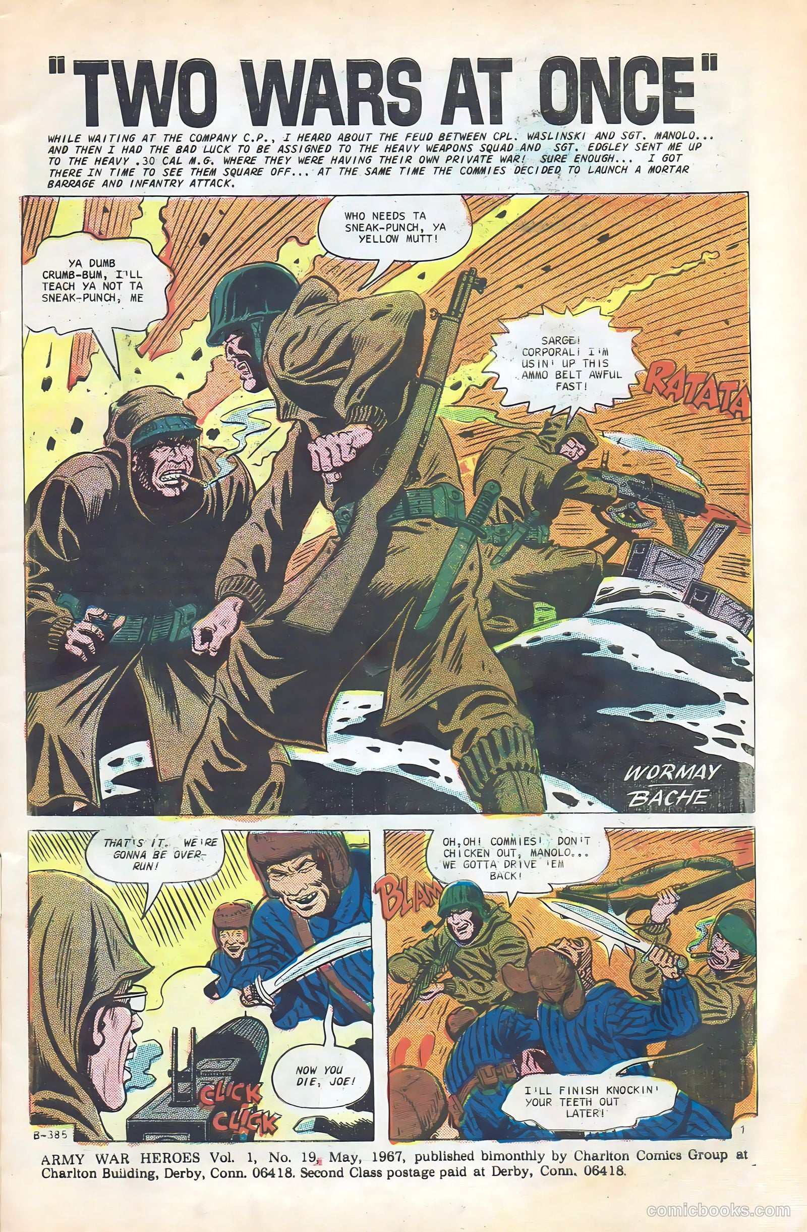 Army War Heroes #19 — page 3 of 36