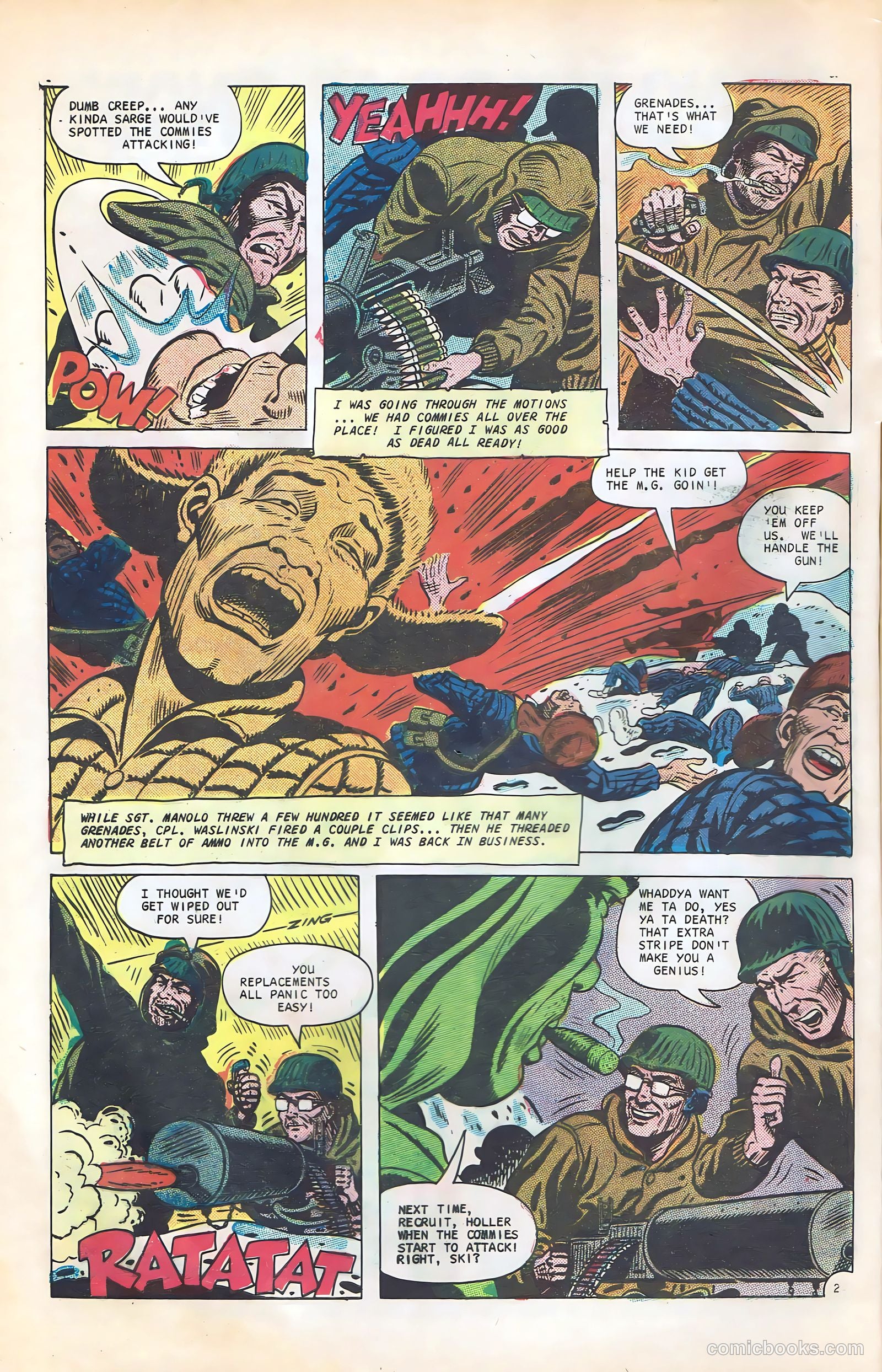 Army War Heroes #19 — page 4 of 36