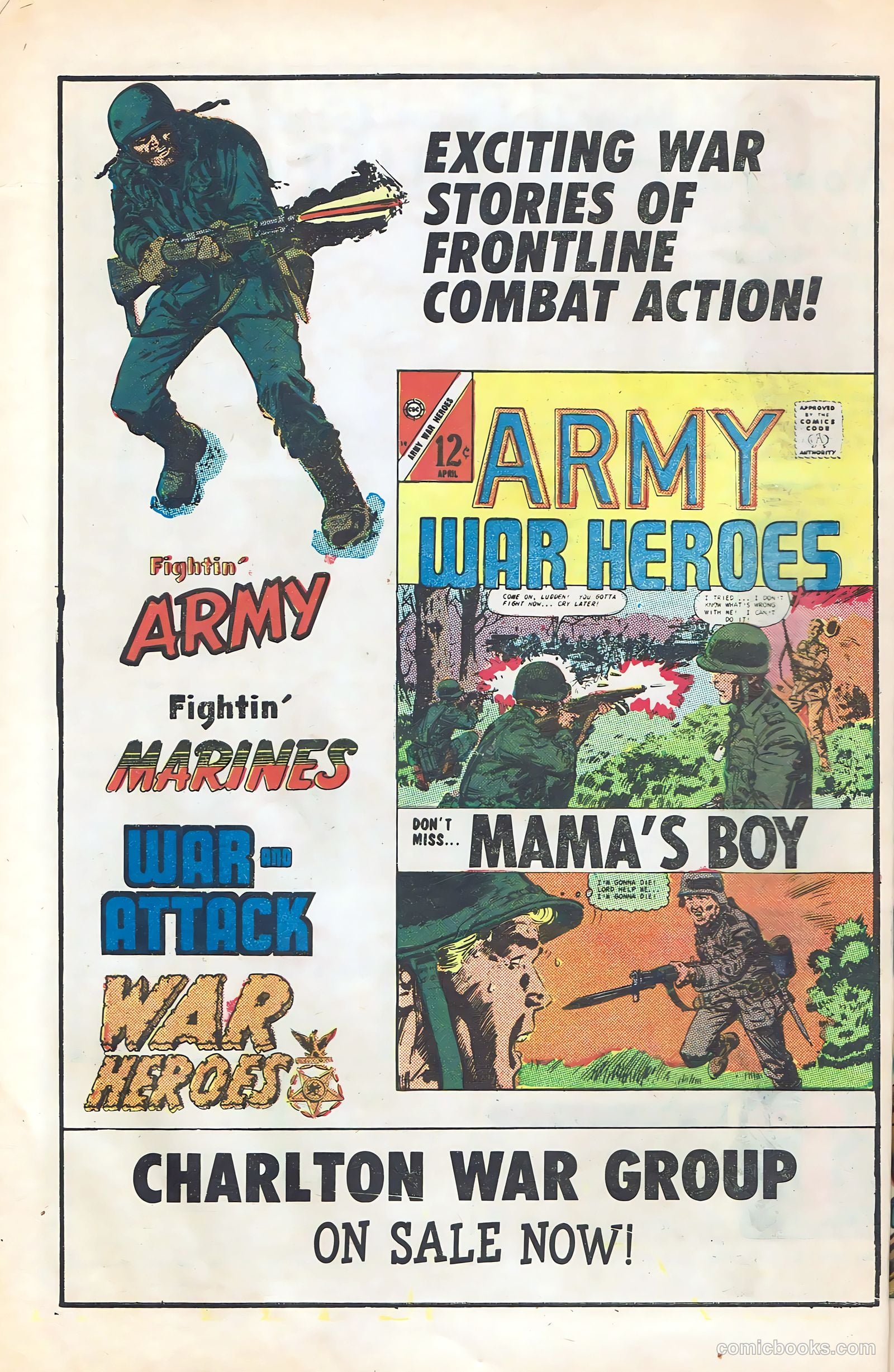 Army War Heroes #19 — page 8 of 36