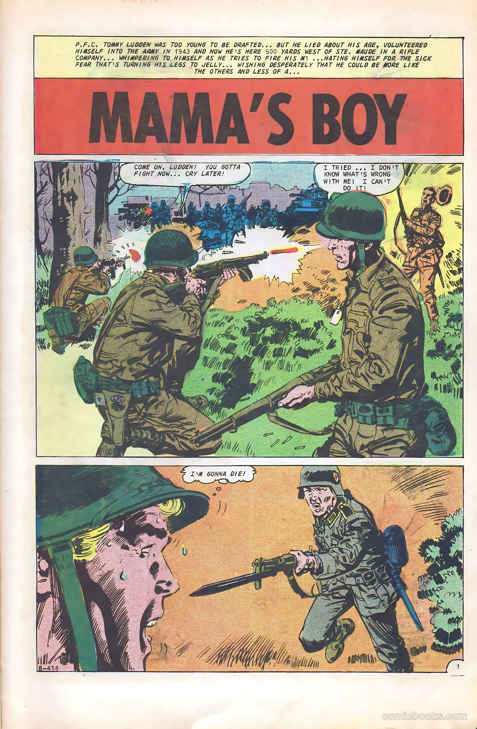 Army War Heroes #19 — page 25 of 36