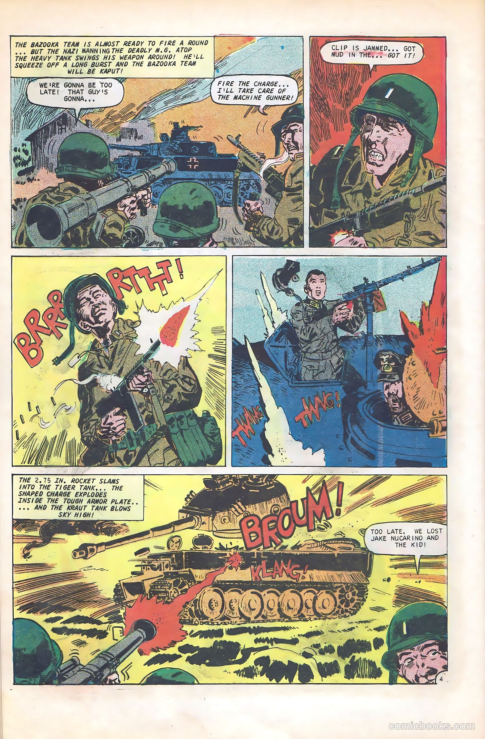 Army War Heroes #19 — page 28 of 36
