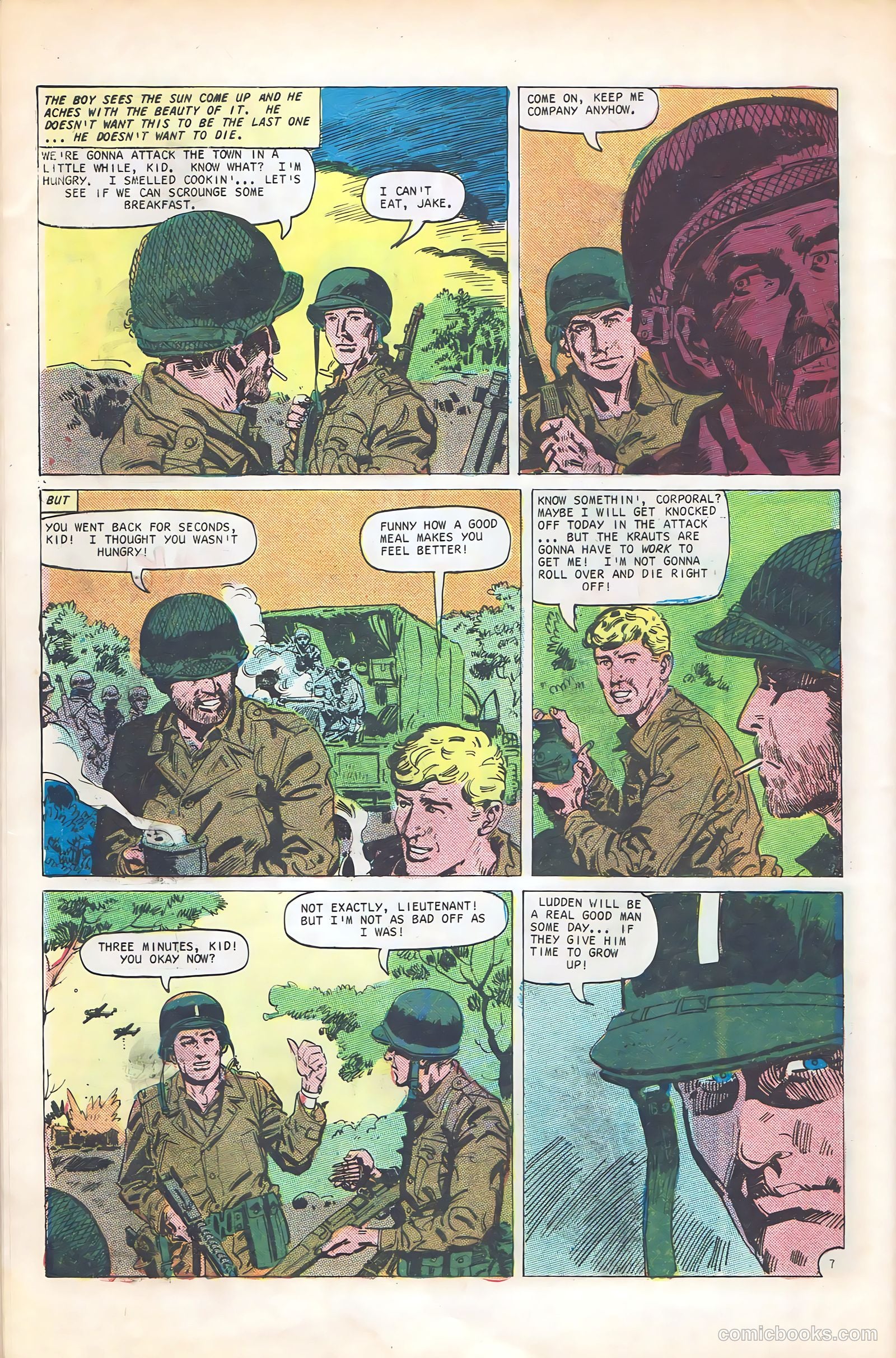 Army War Heroes #19 — page 32 of 36