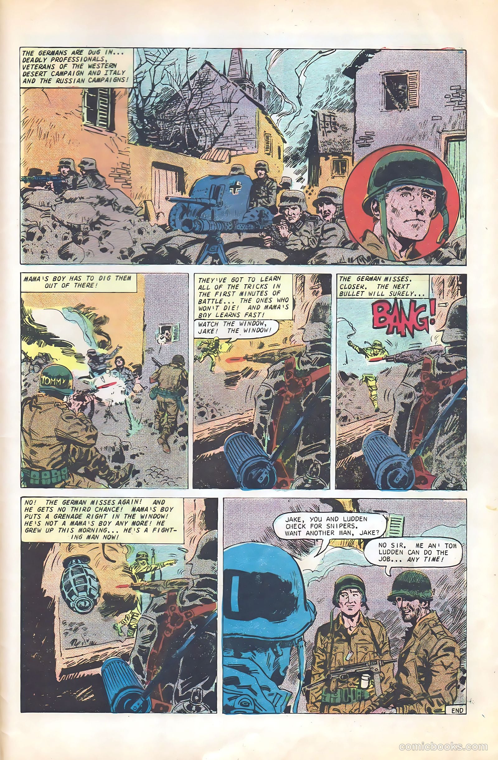 Army War Heroes #19 — page 33 of 36