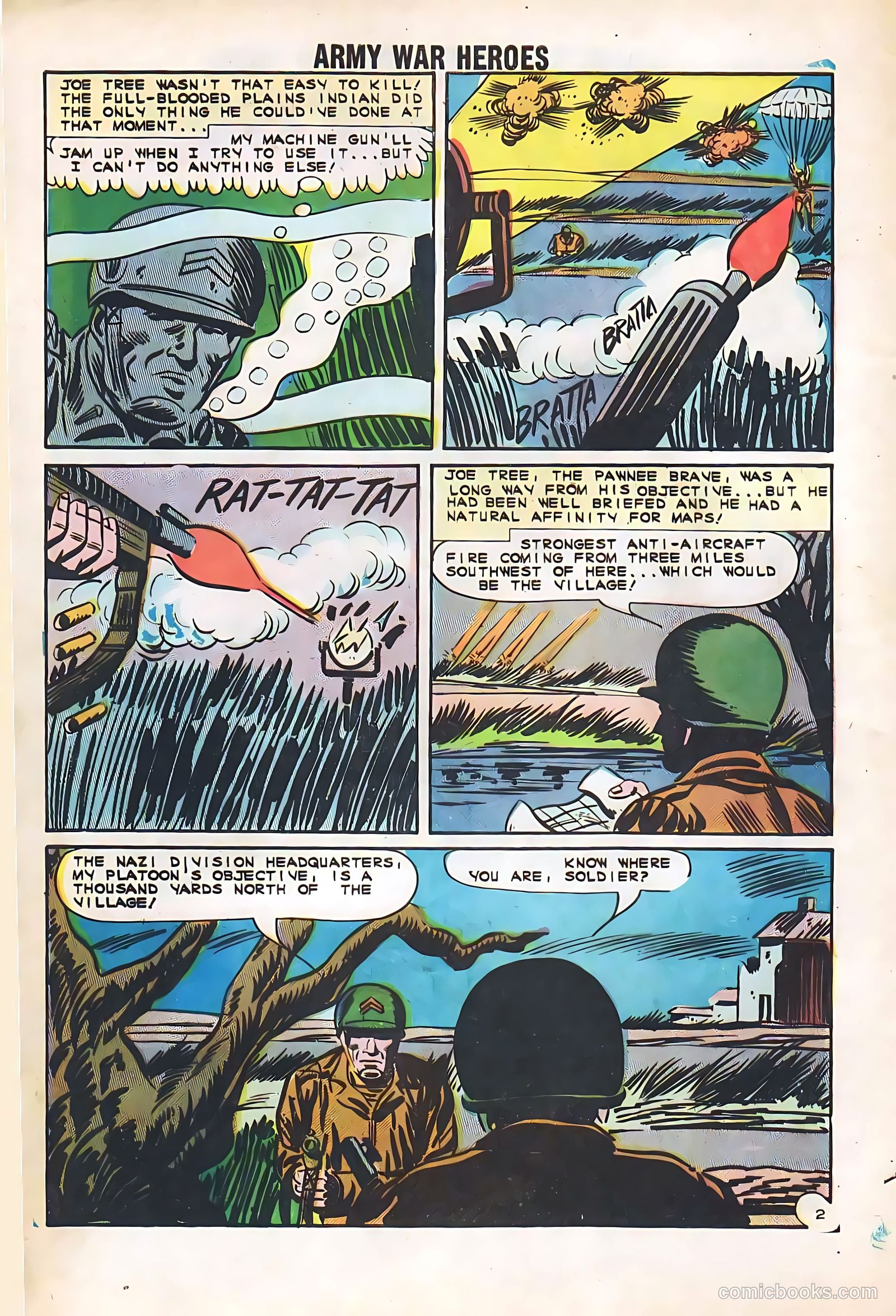 Army War Heroes #2 — page 4 of 36