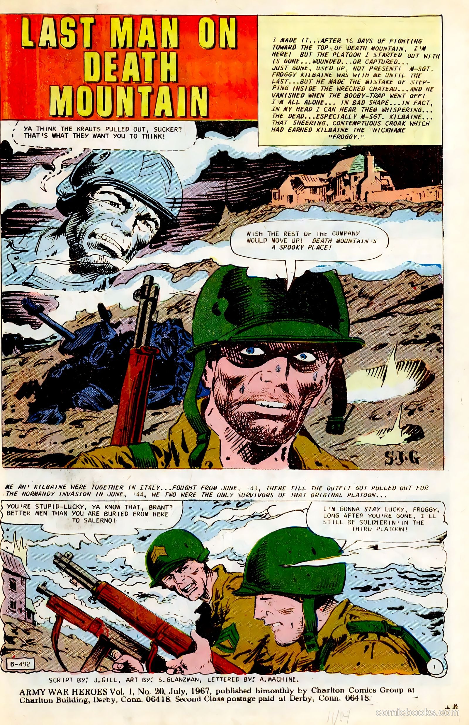 Army War Heroes #20 — page 3 of 36