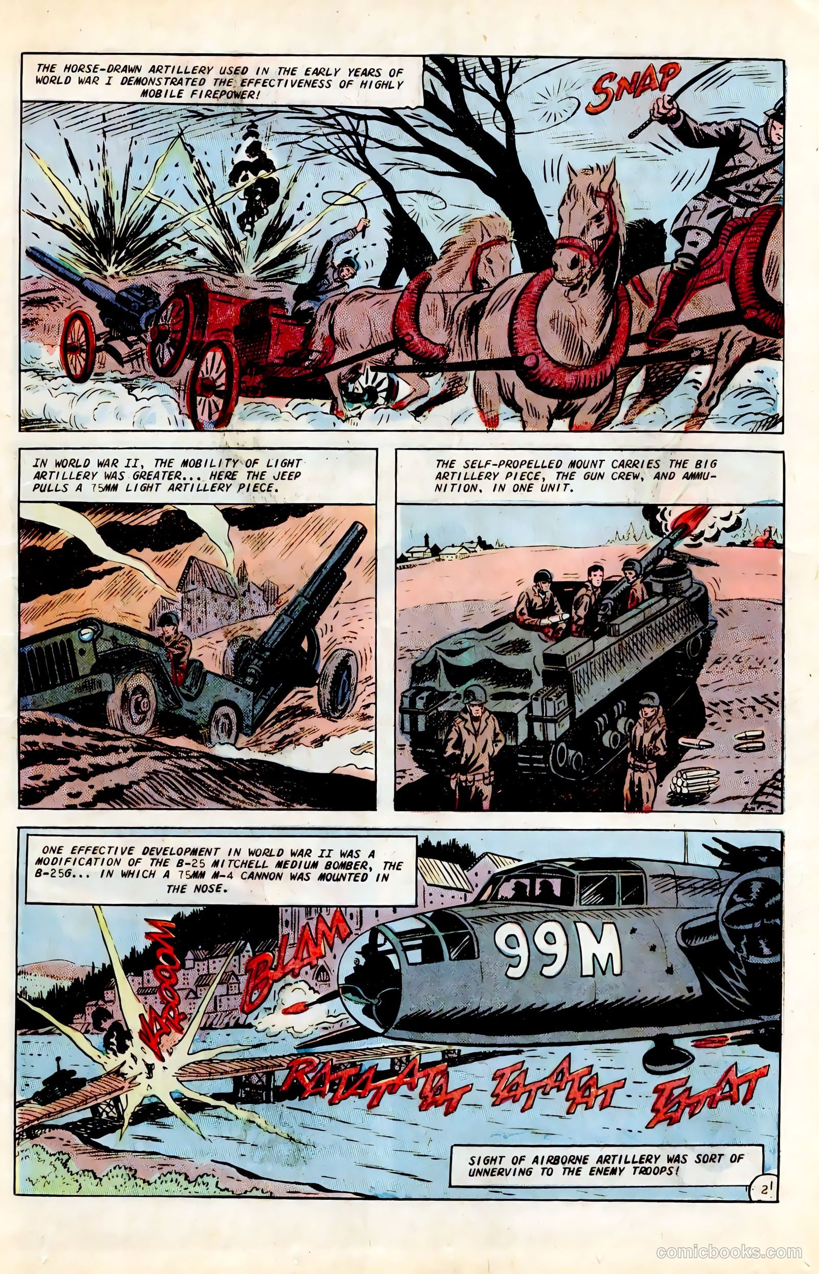 Army War Heroes #20 — page 21 of 36