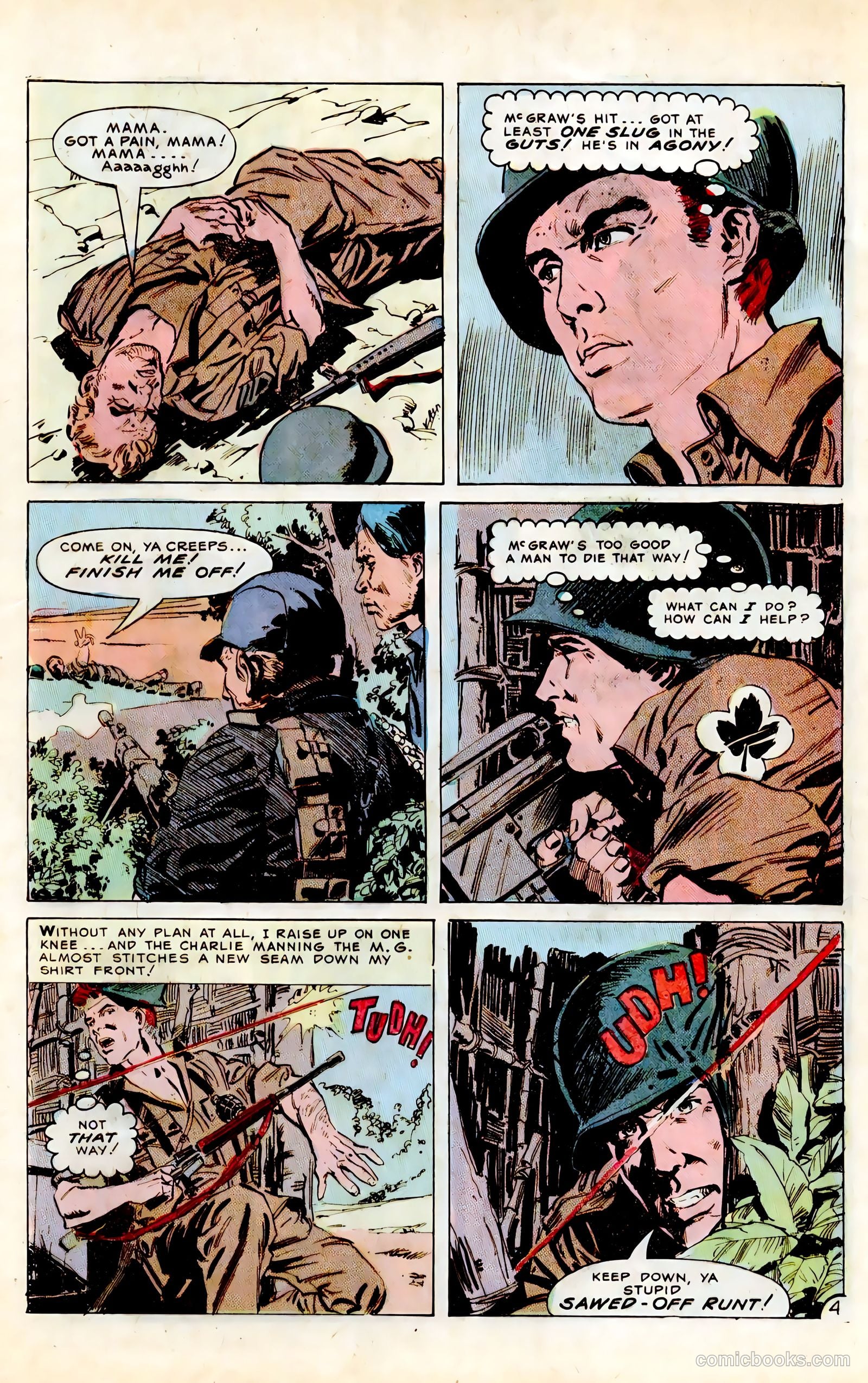 Army War Heroes #20 — page 28 of 36