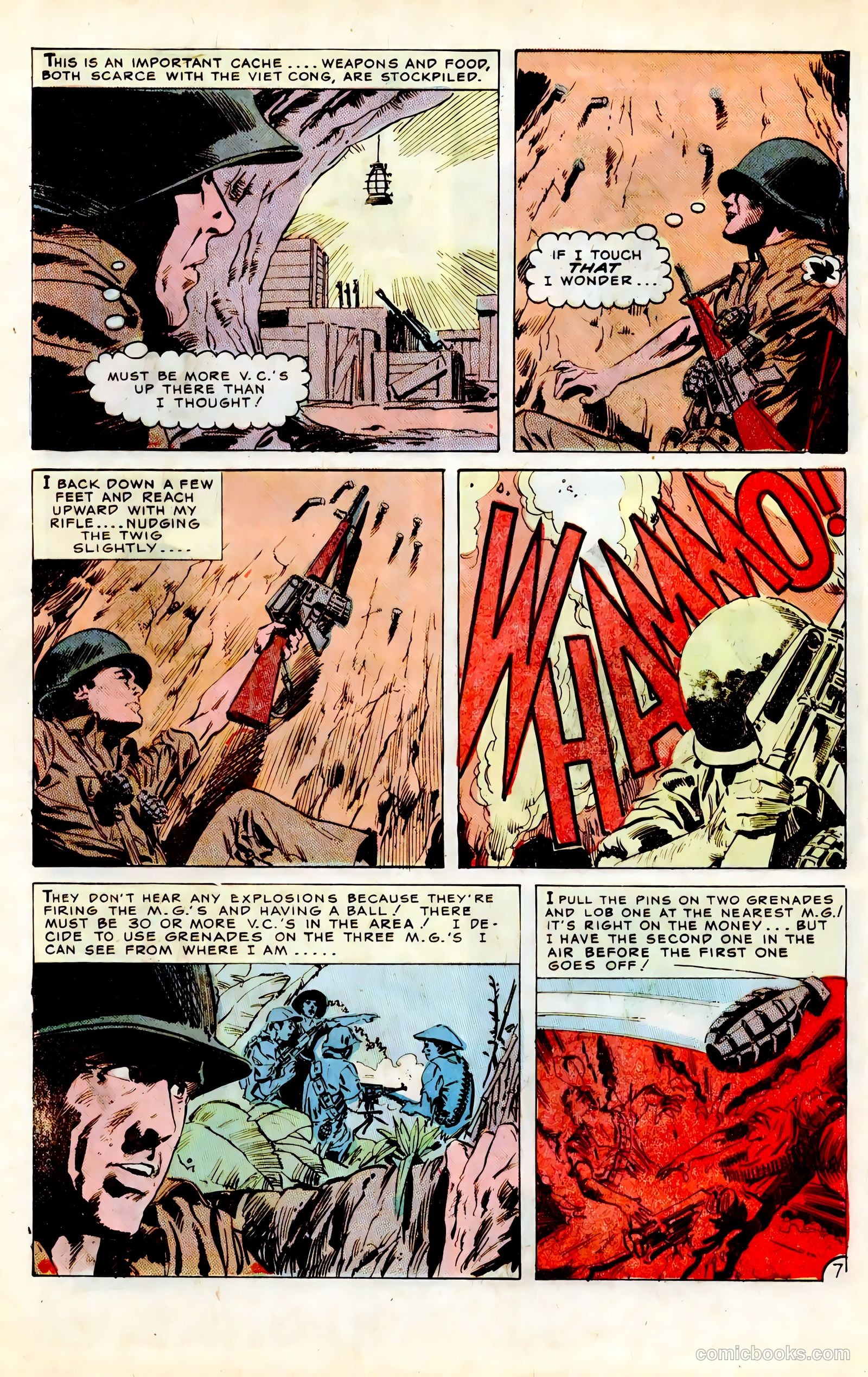 Army War Heroes #20 — page 32 of 36