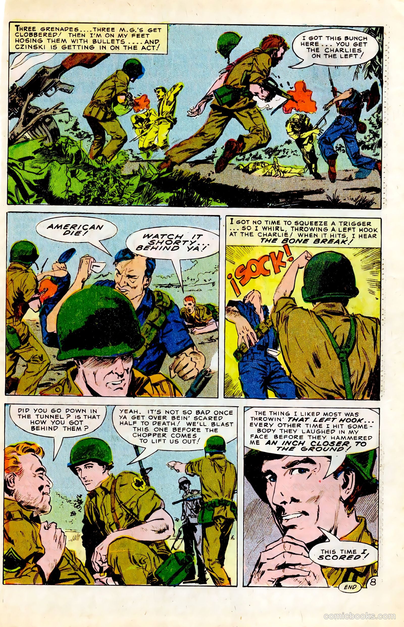 Army War Heroes #20 — page 33 of 36