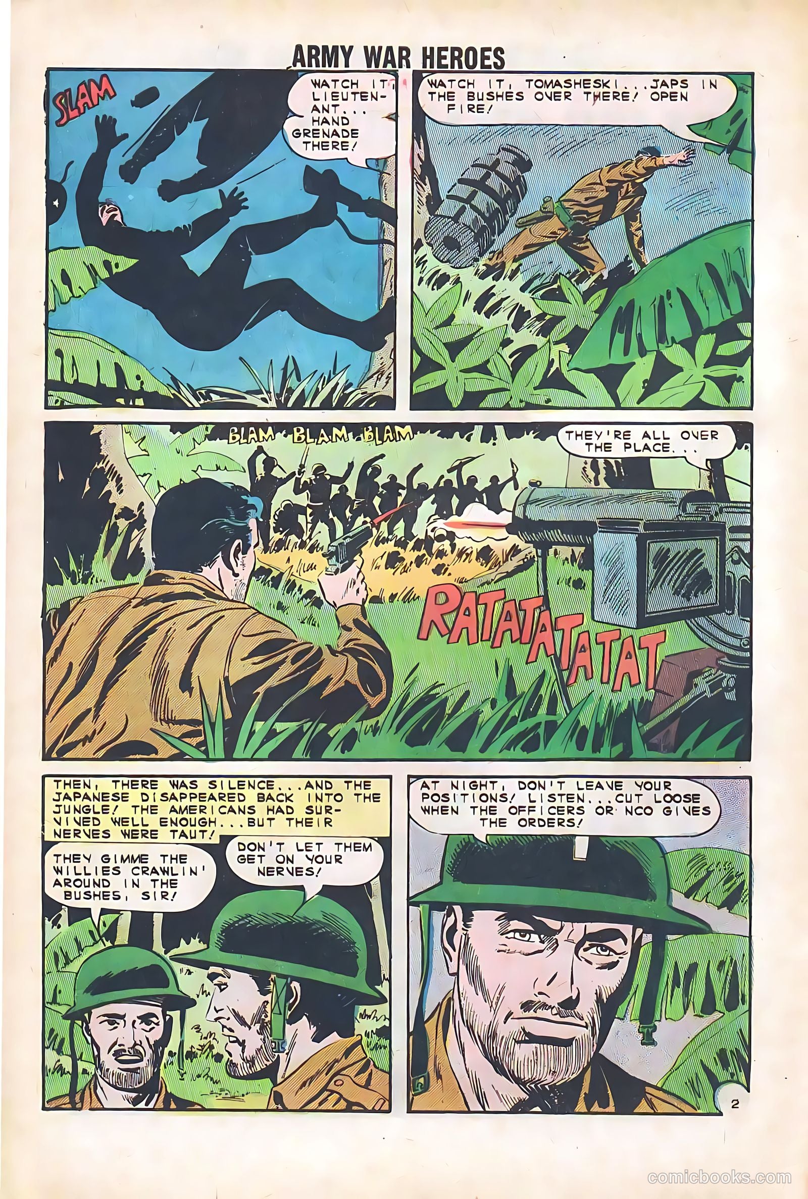 Army War Heroes #3 — page 4 of 36