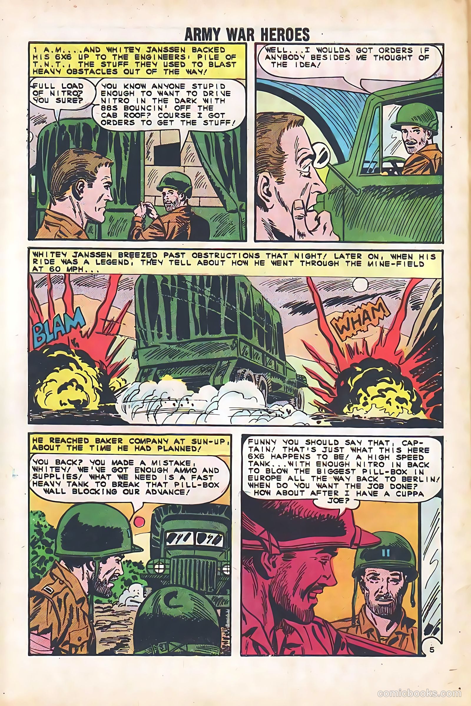 Army War Heroes #3 — page 32 of 36