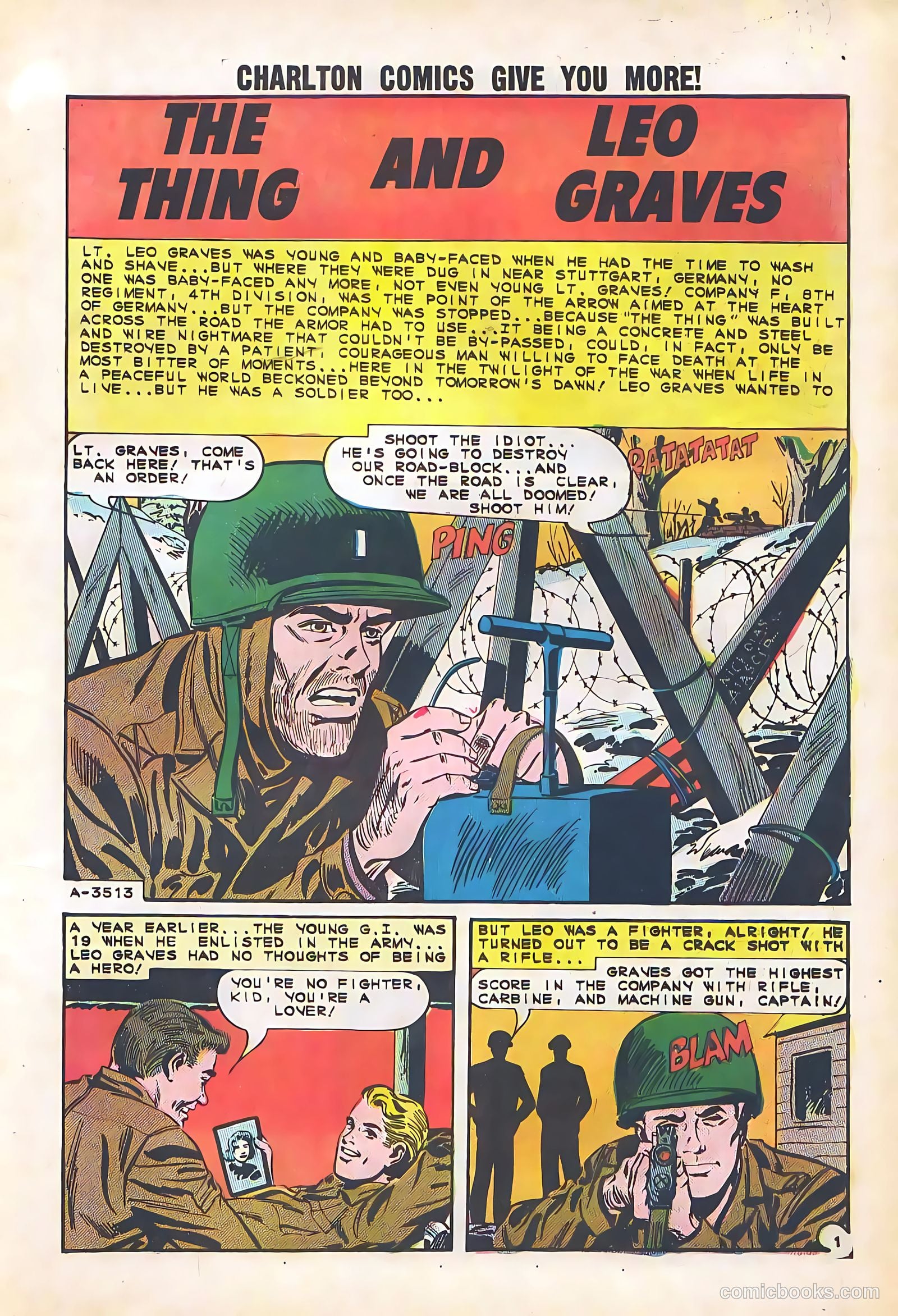 Army War Heroes #4 — page 3 of 36
