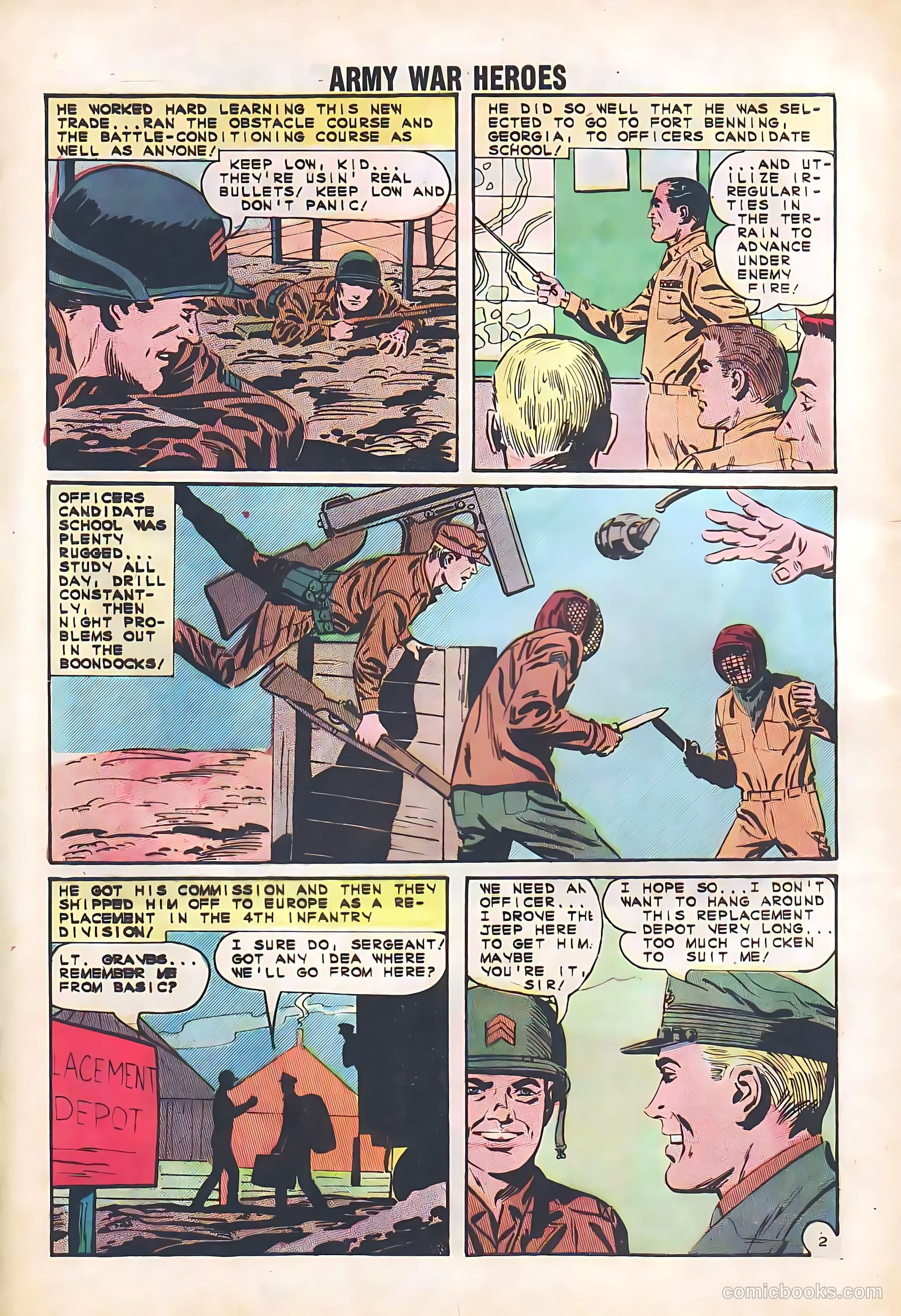 Army War Heroes #4 — page 4 of 36