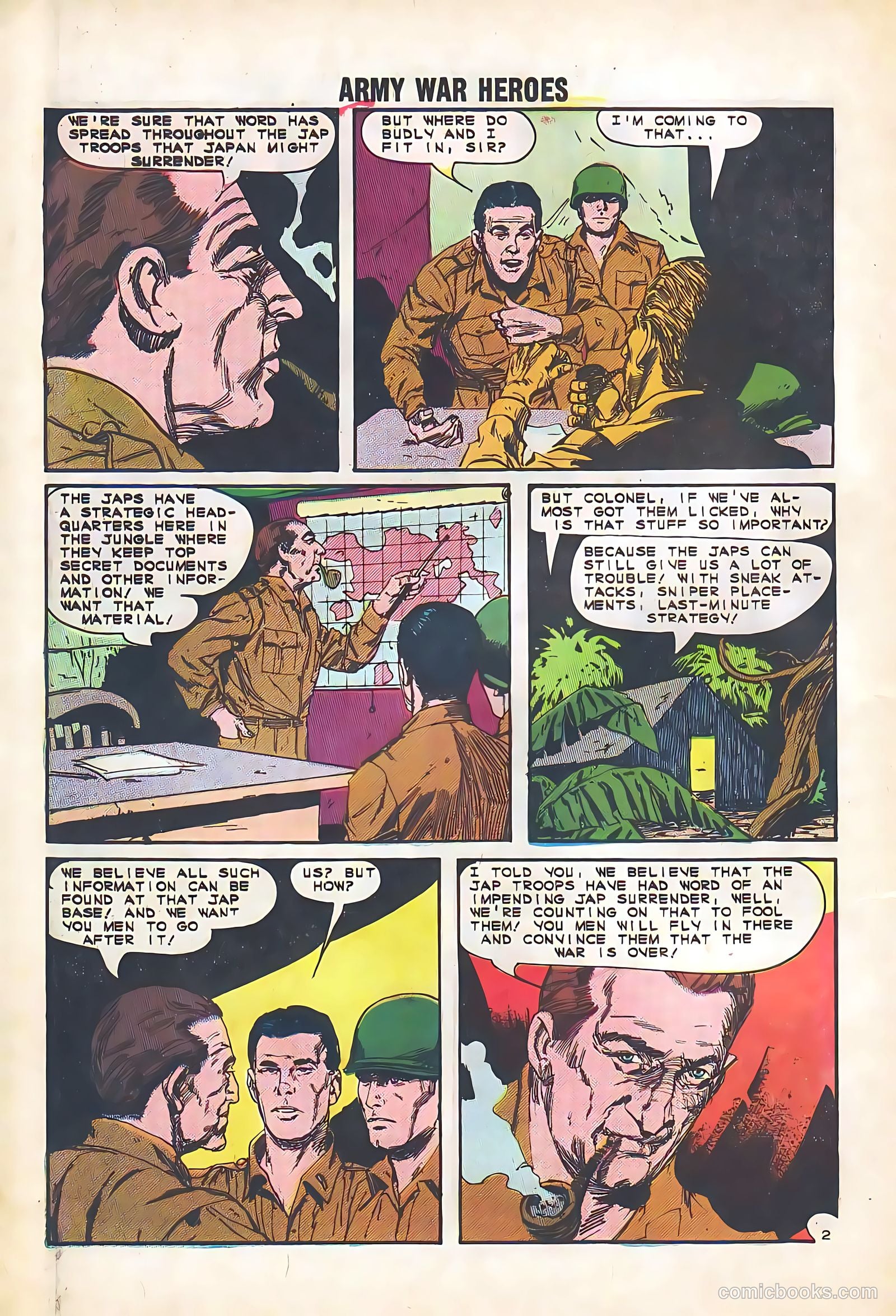 Army War Heroes #4 — page 10 of 36