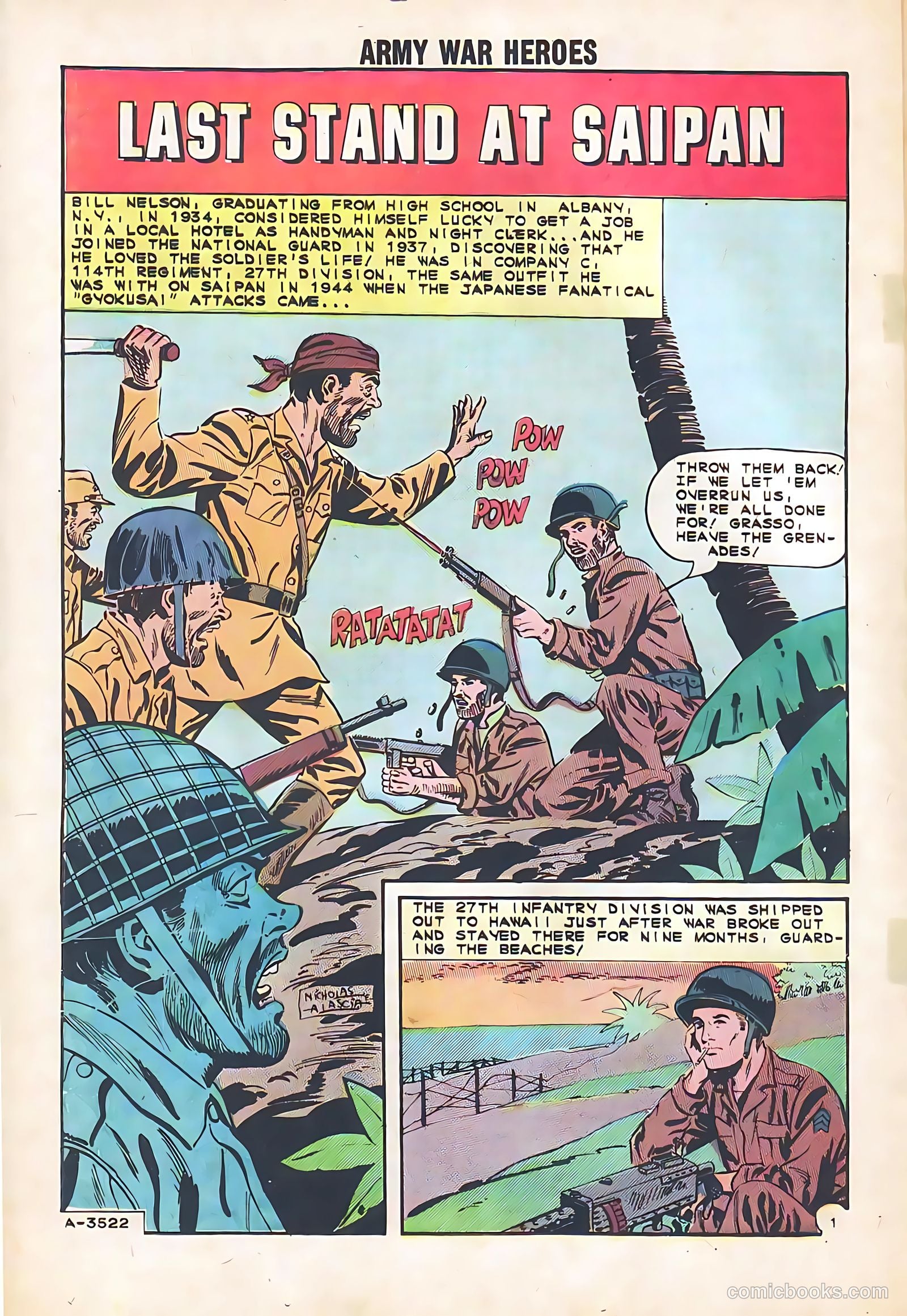 Army War Heroes #4 — page 20 of 36