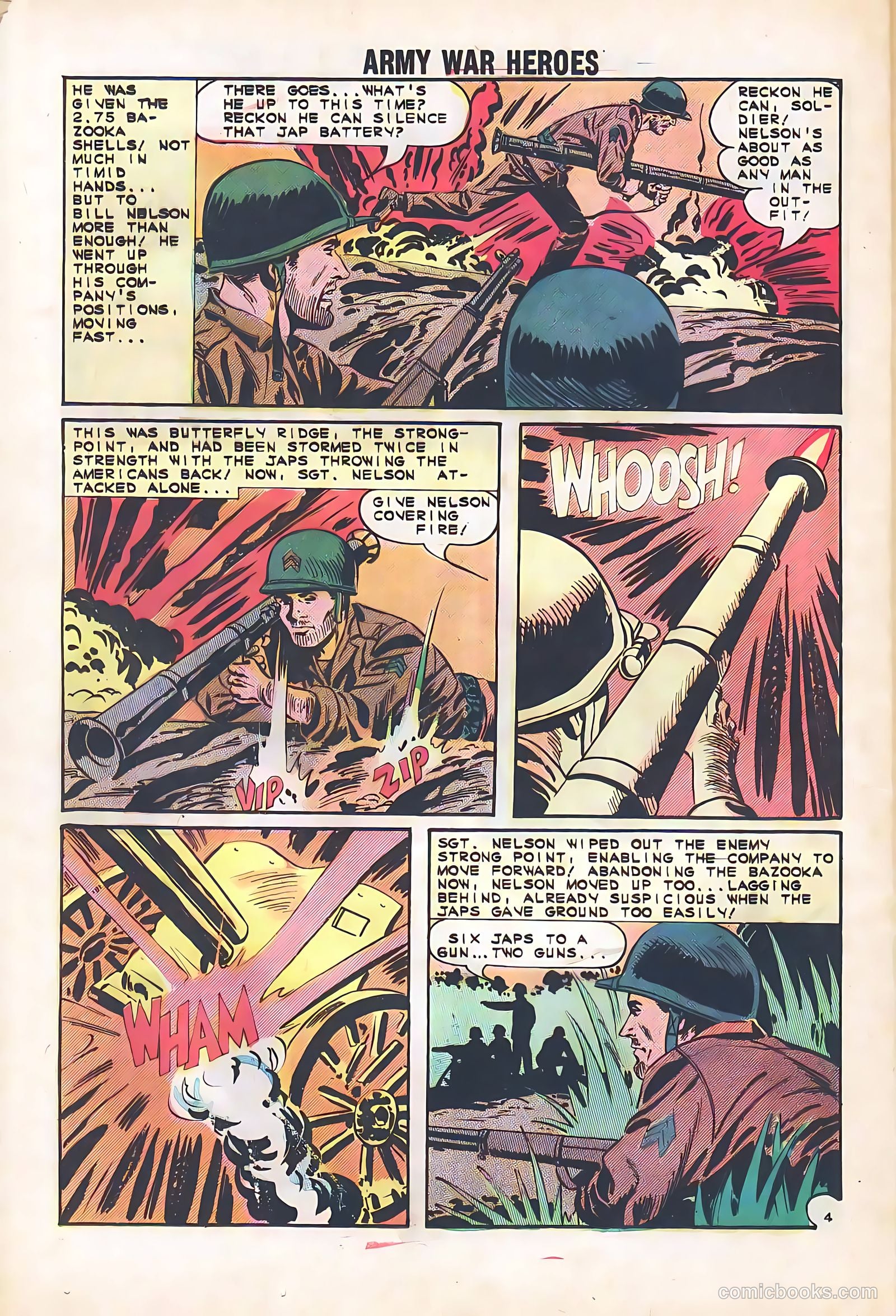 Army War Heroes #4 — page 24 of 36