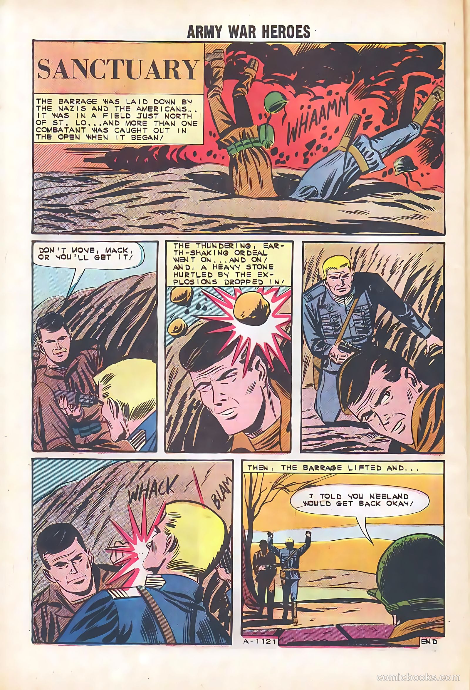 Army War Heroes #4 — page 26 of 36