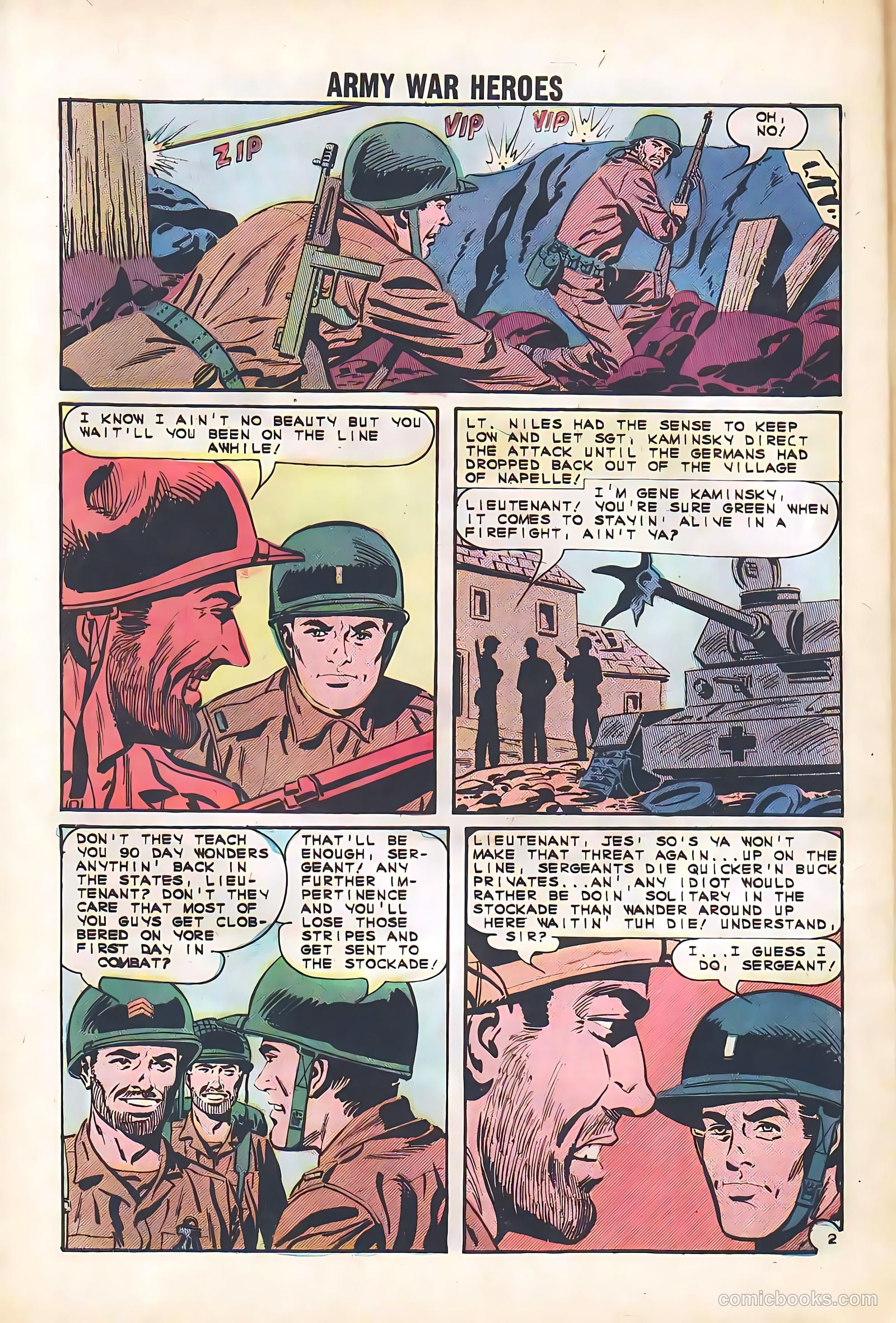 Army War Heroes #4 — page 28 of 36