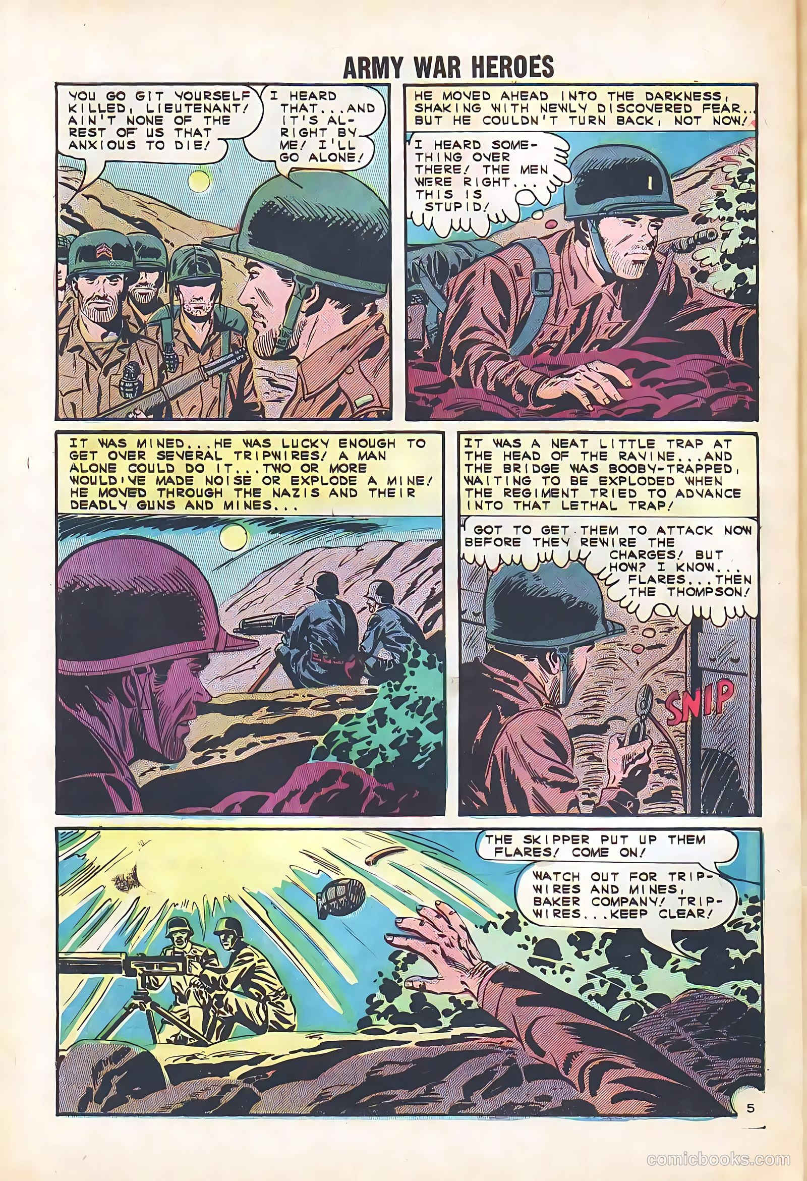 Army War Heroes #4 — page 32 of 36