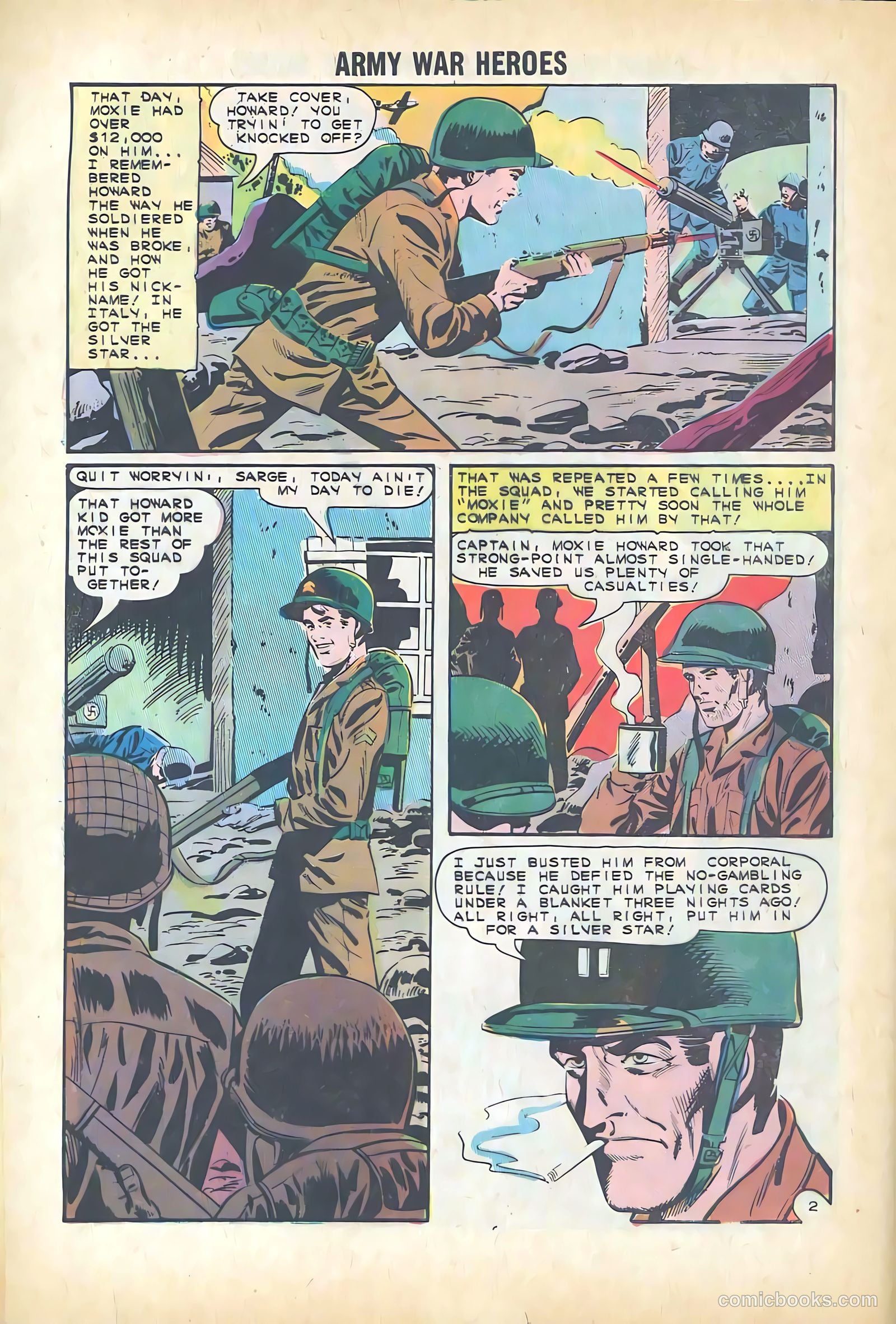 Army War Heroes #5 — page 4 of 36
