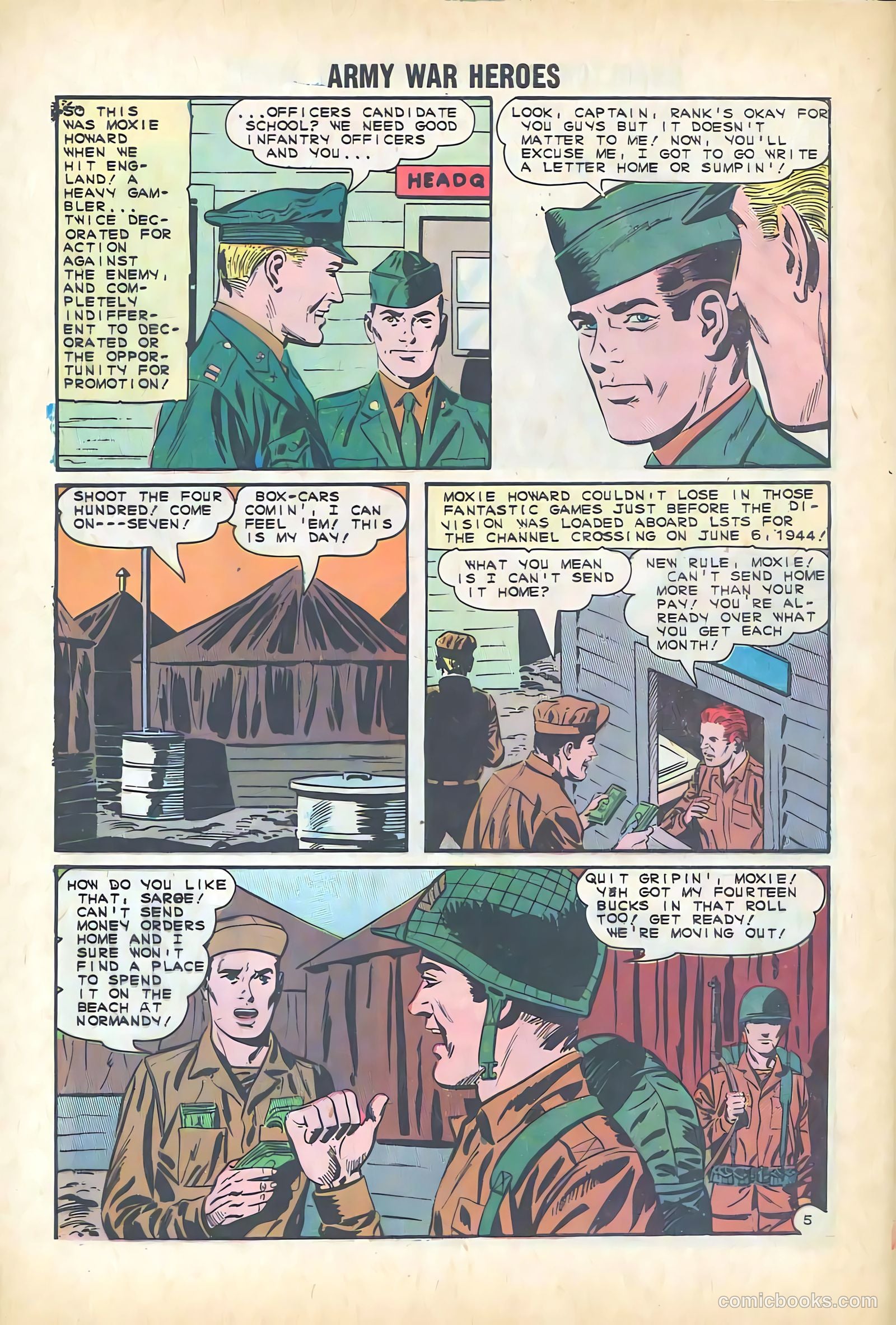 Army War Heroes #5 — page 8 of 36