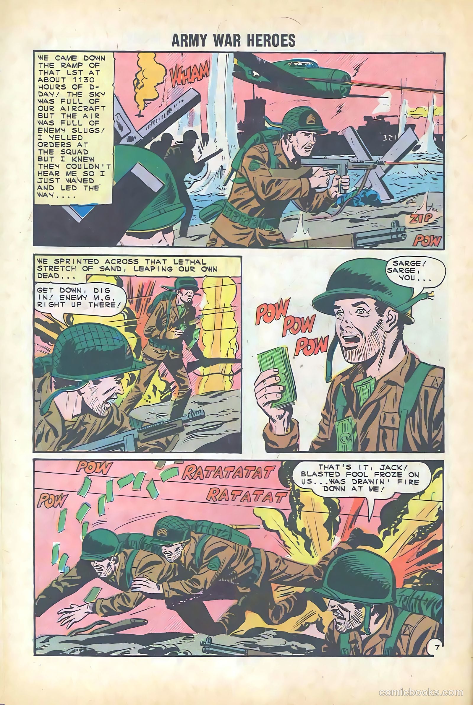 Army War Heroes #5 — page 10 of 36