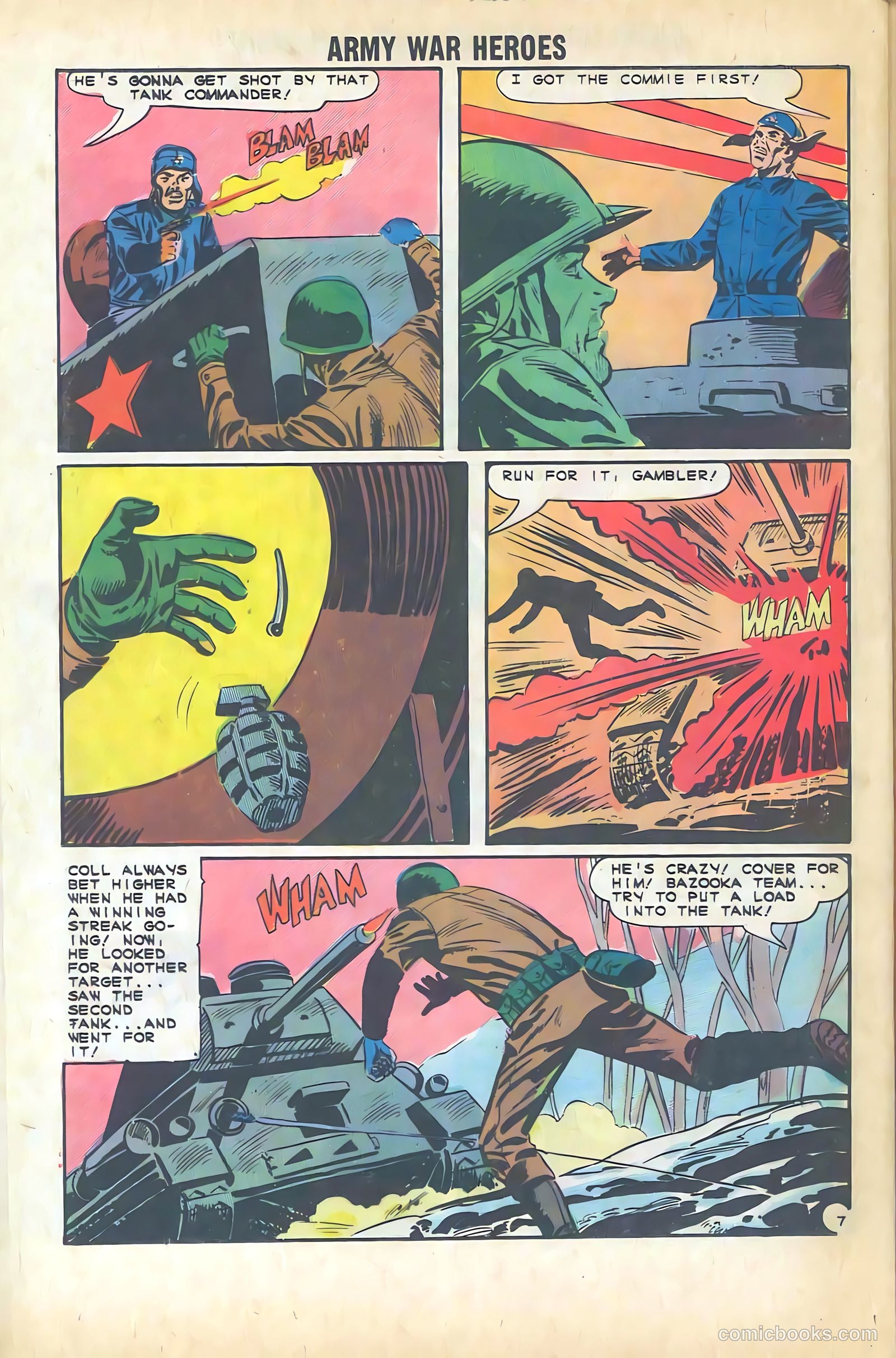 Army War Heroes #5 — page 20 of 36