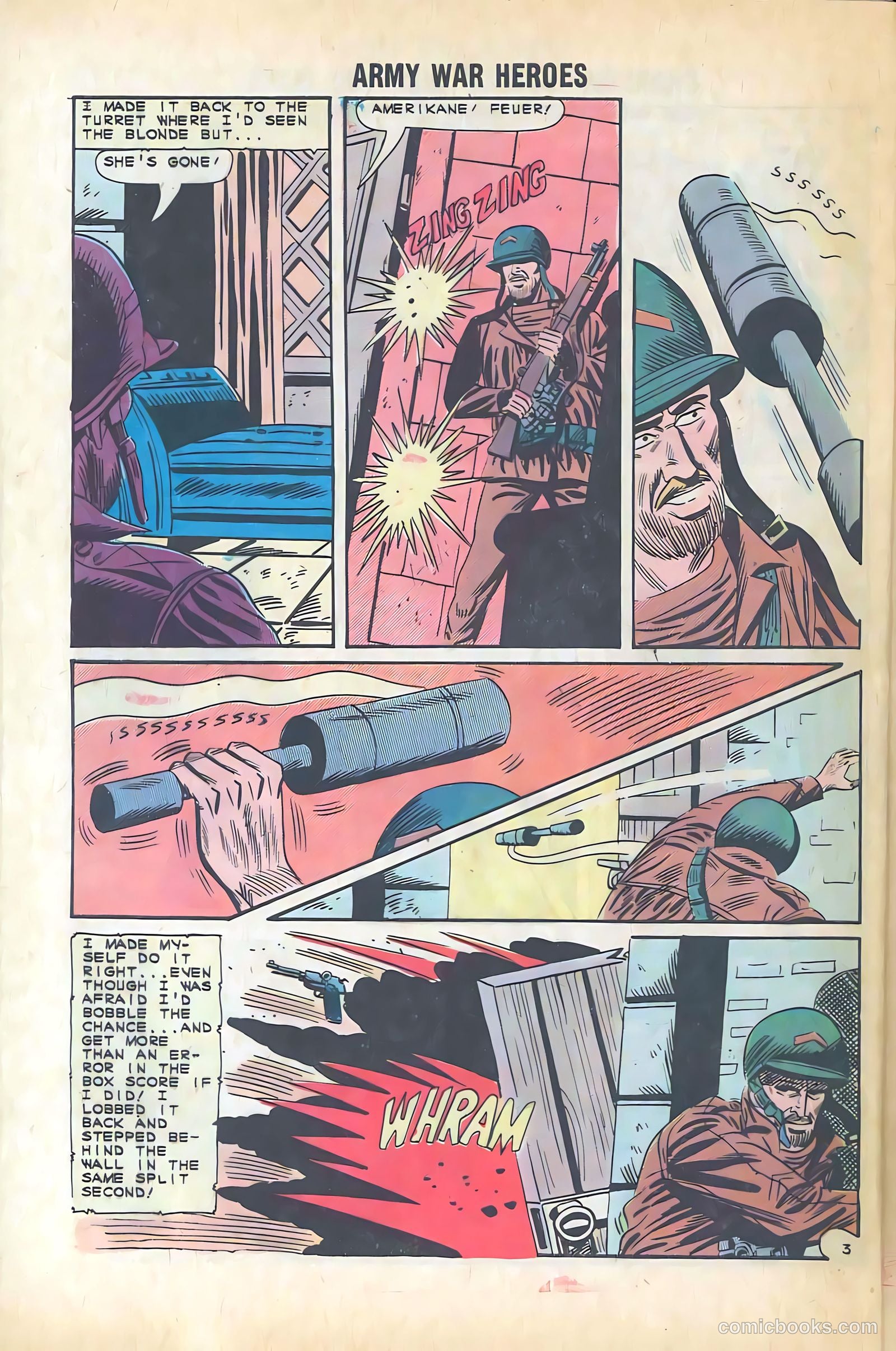 Army War Heroes #5 — page 28 of 36