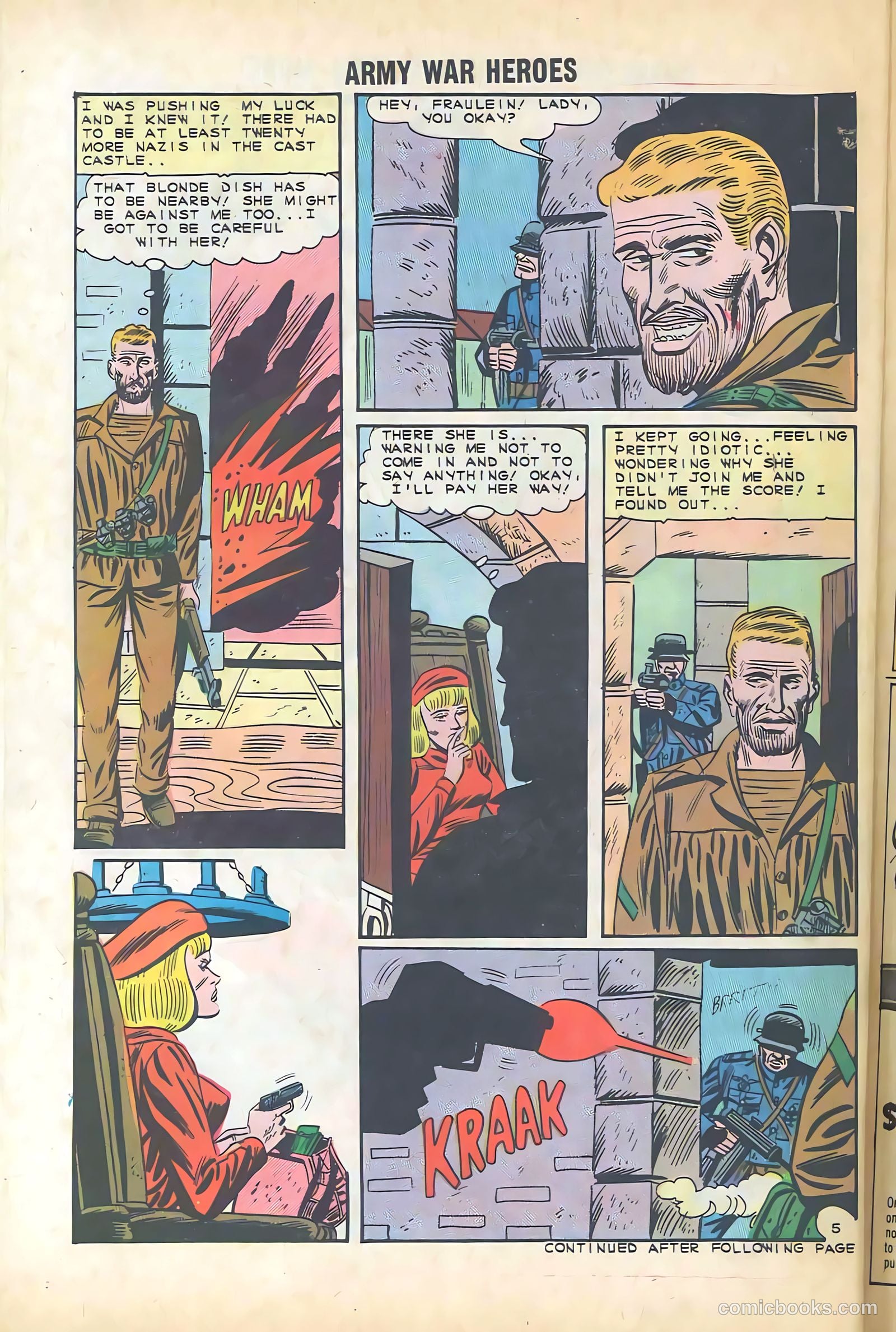 Army War Heroes #5 — page 30 of 36