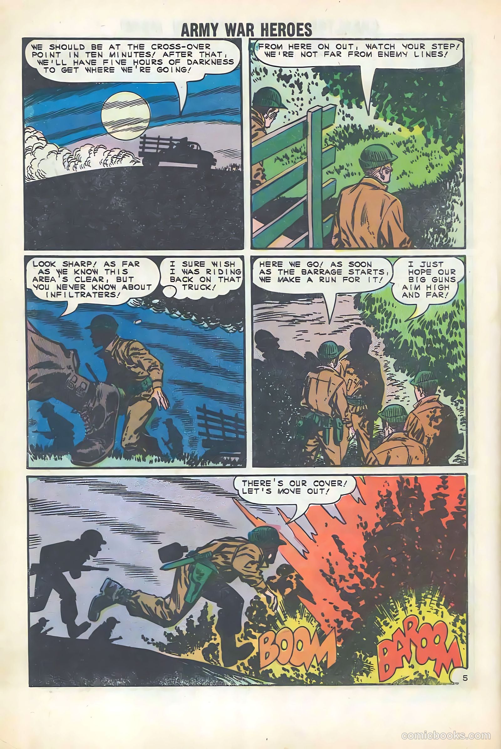 Army War Heroes #6 — page 8 of 36