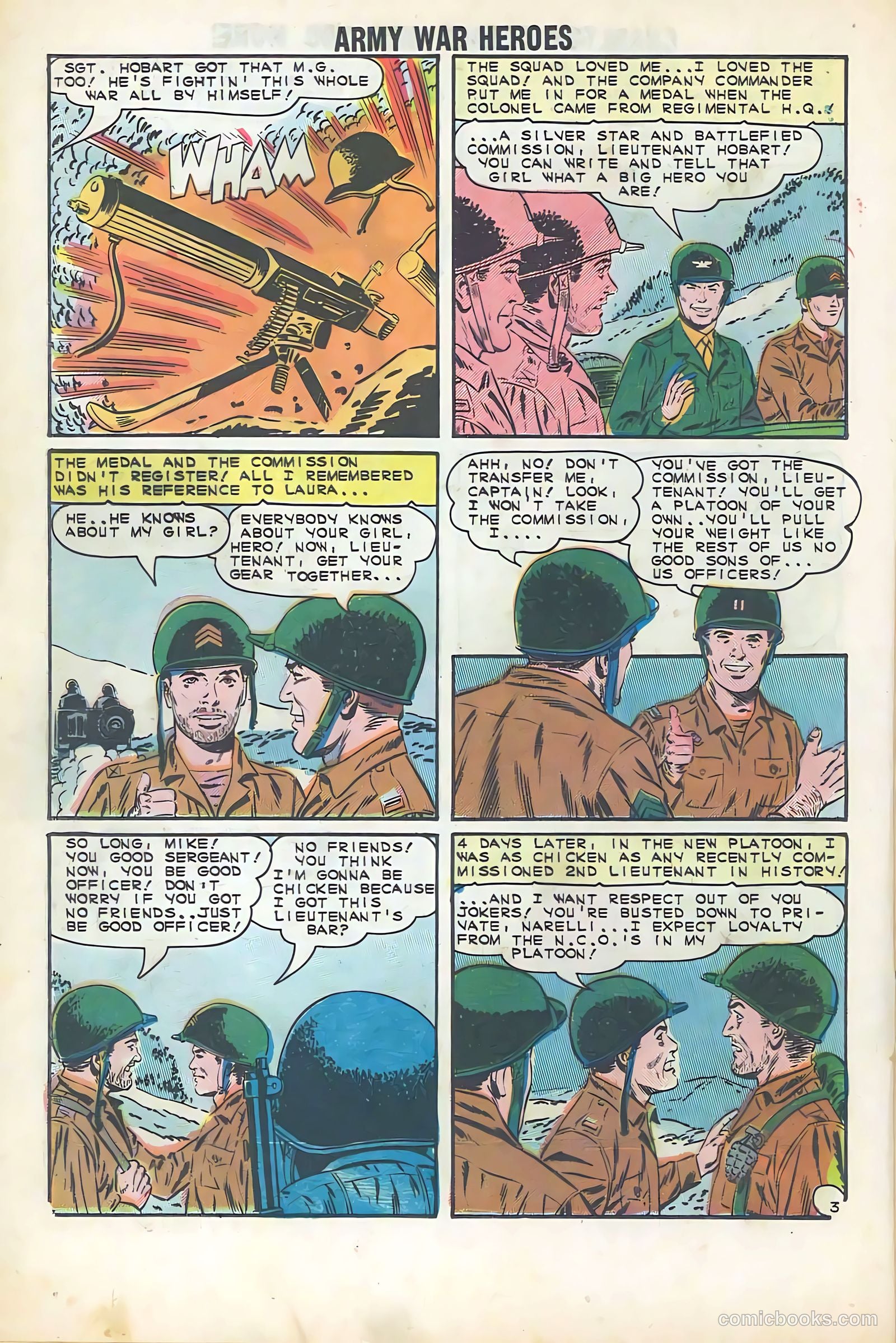Army War Heroes #6 — page 20 of 36