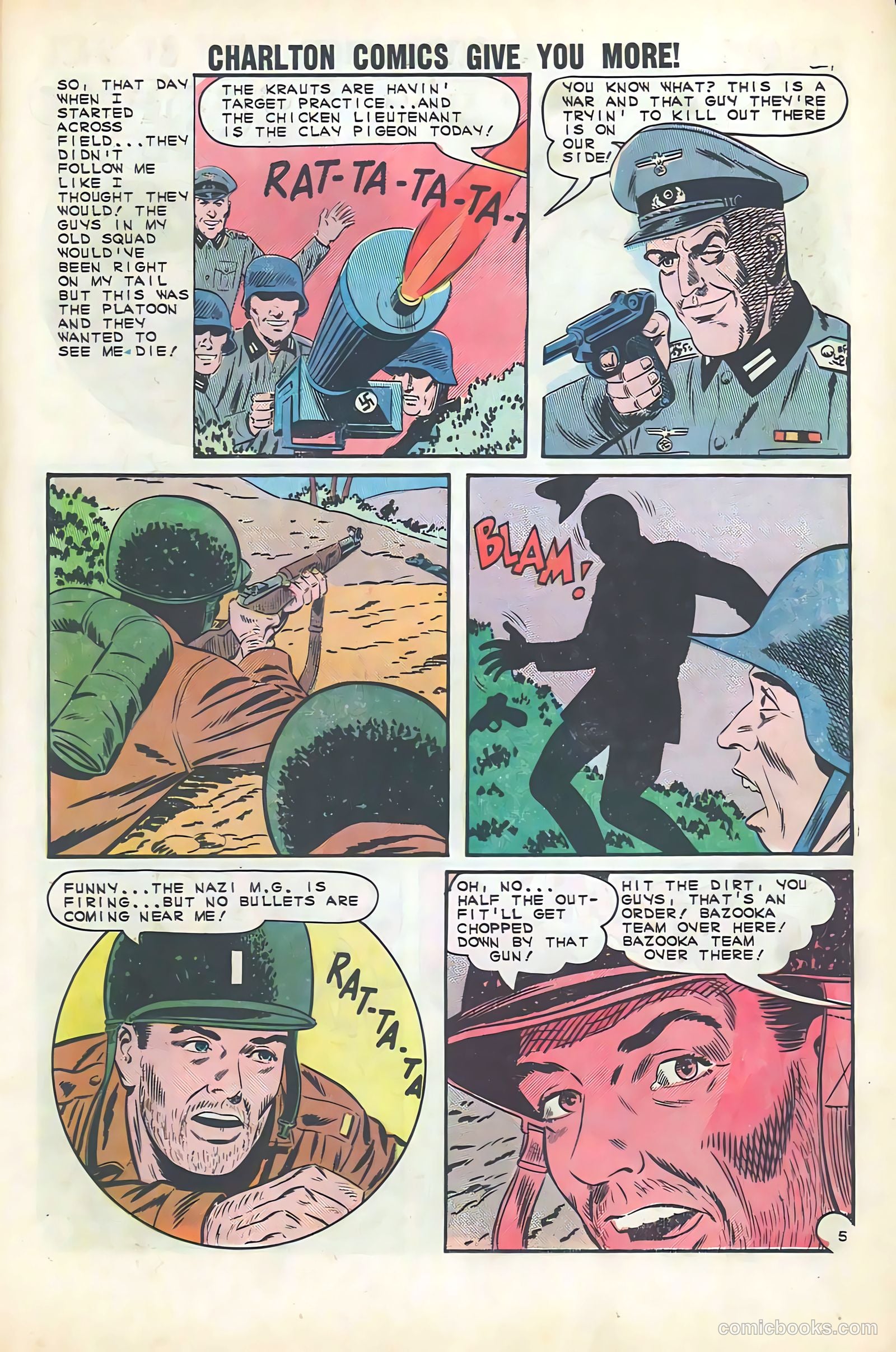 Army War Heroes #6 — page 23 of 36