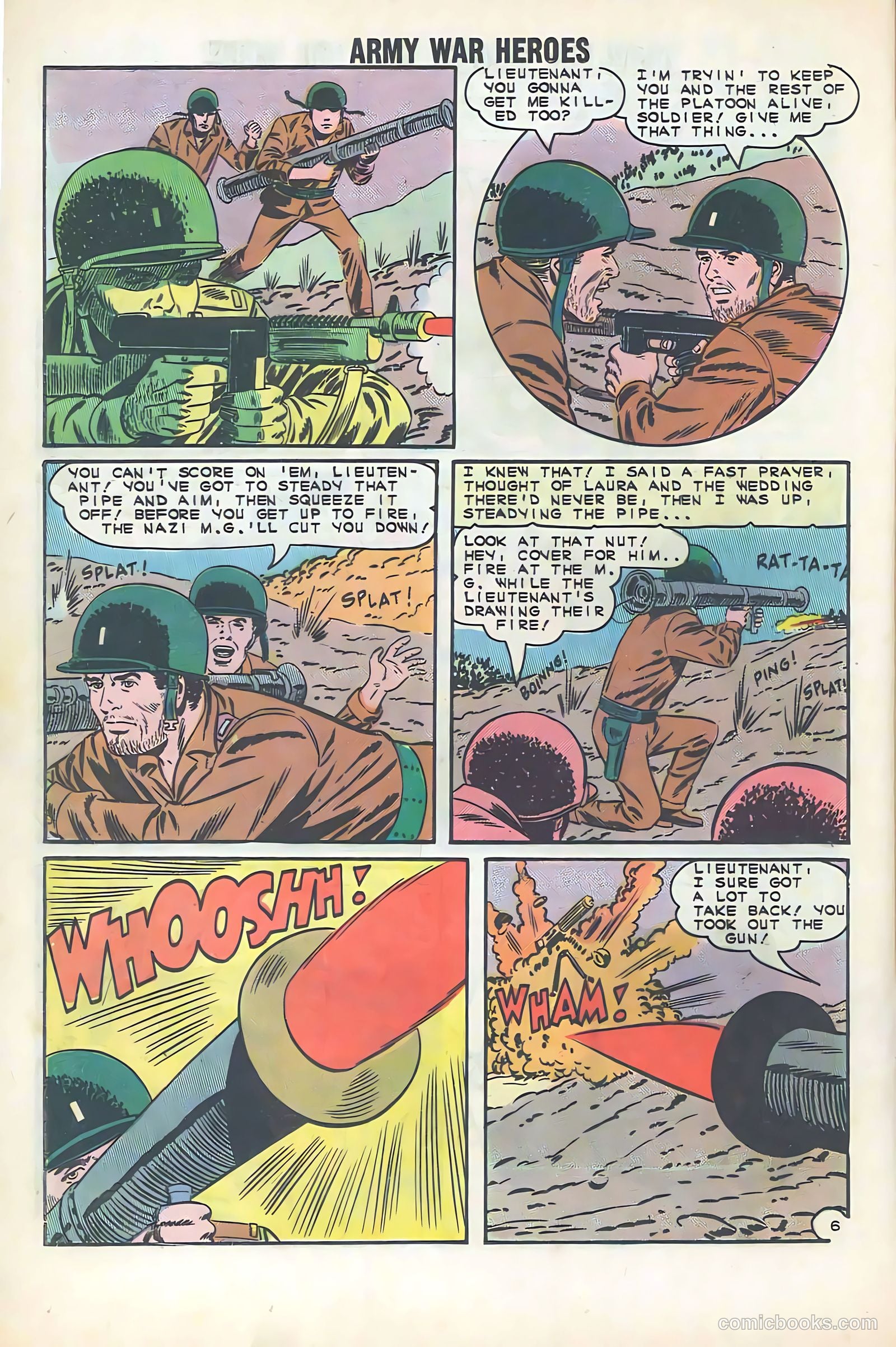 Army War Heroes #6 — page 24 of 36