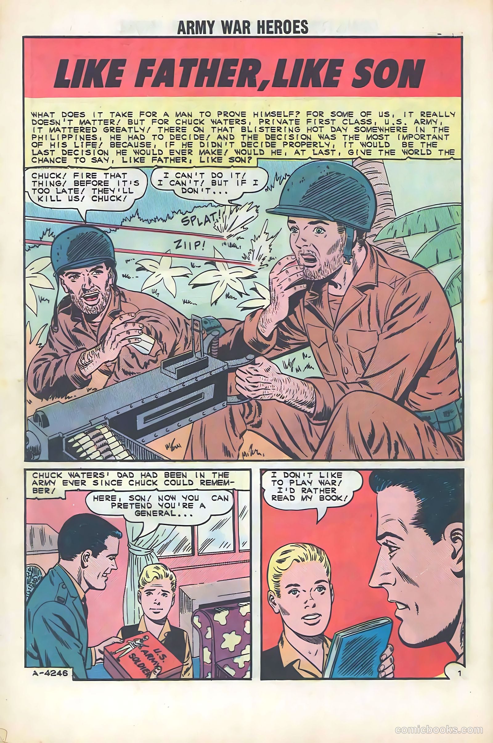 Army War Heroes #6 — page 28 of 36