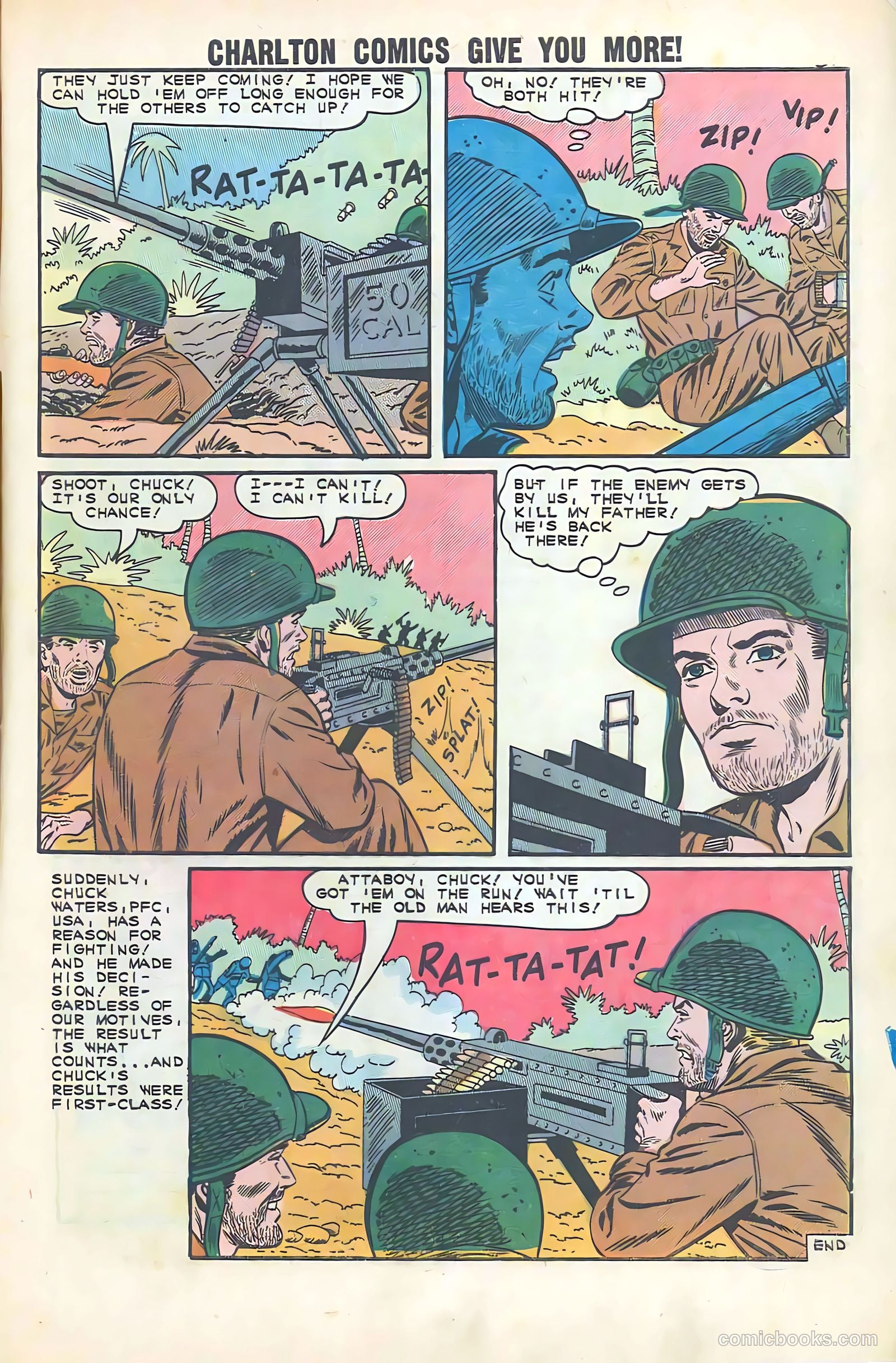 Army War Heroes #6 — page 33 of 36