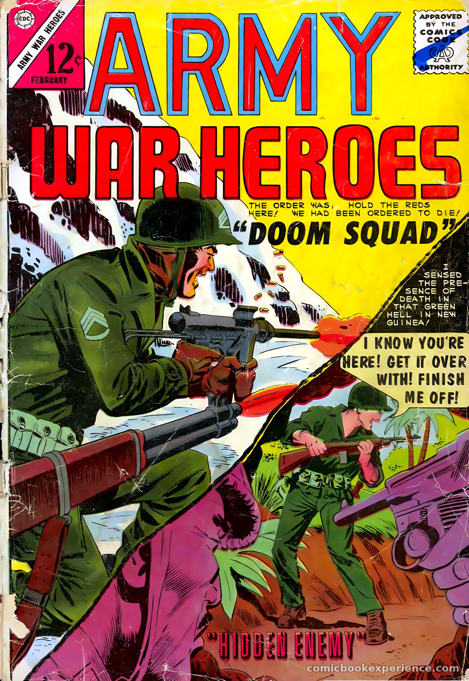 Army War Heroes #7 — page 1 of 36