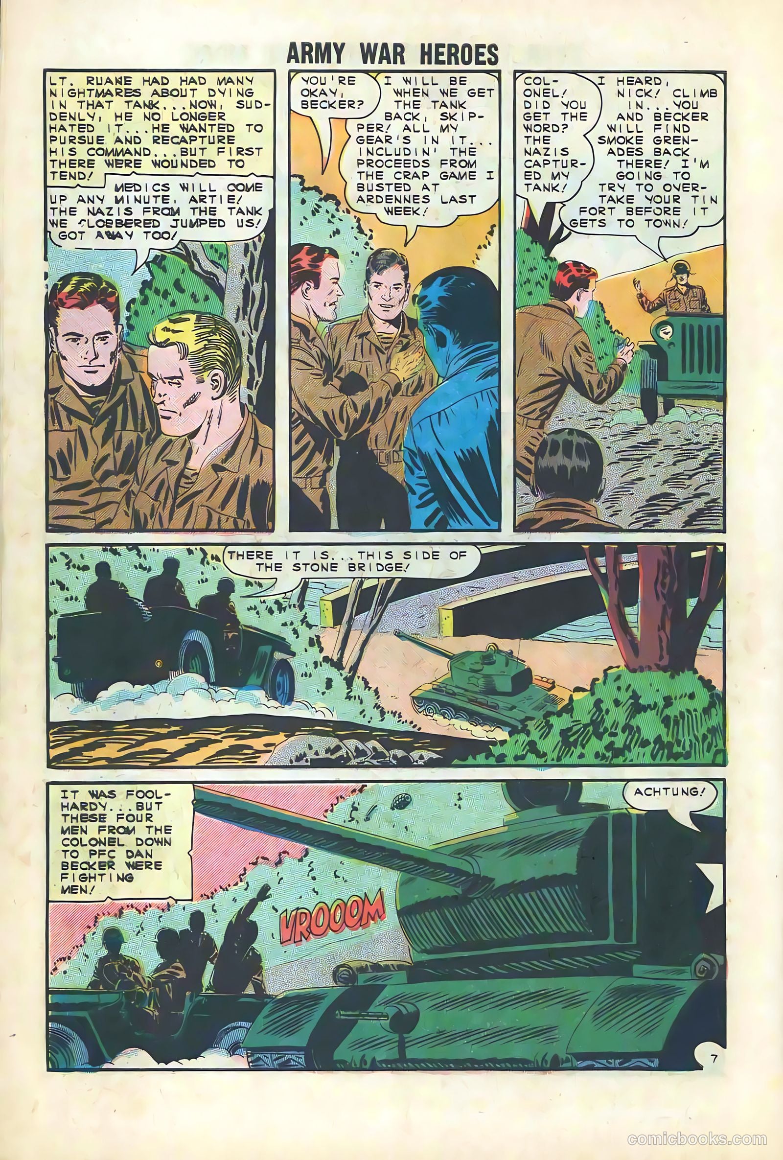 Army War Heroes #7 — page 10 of 36
