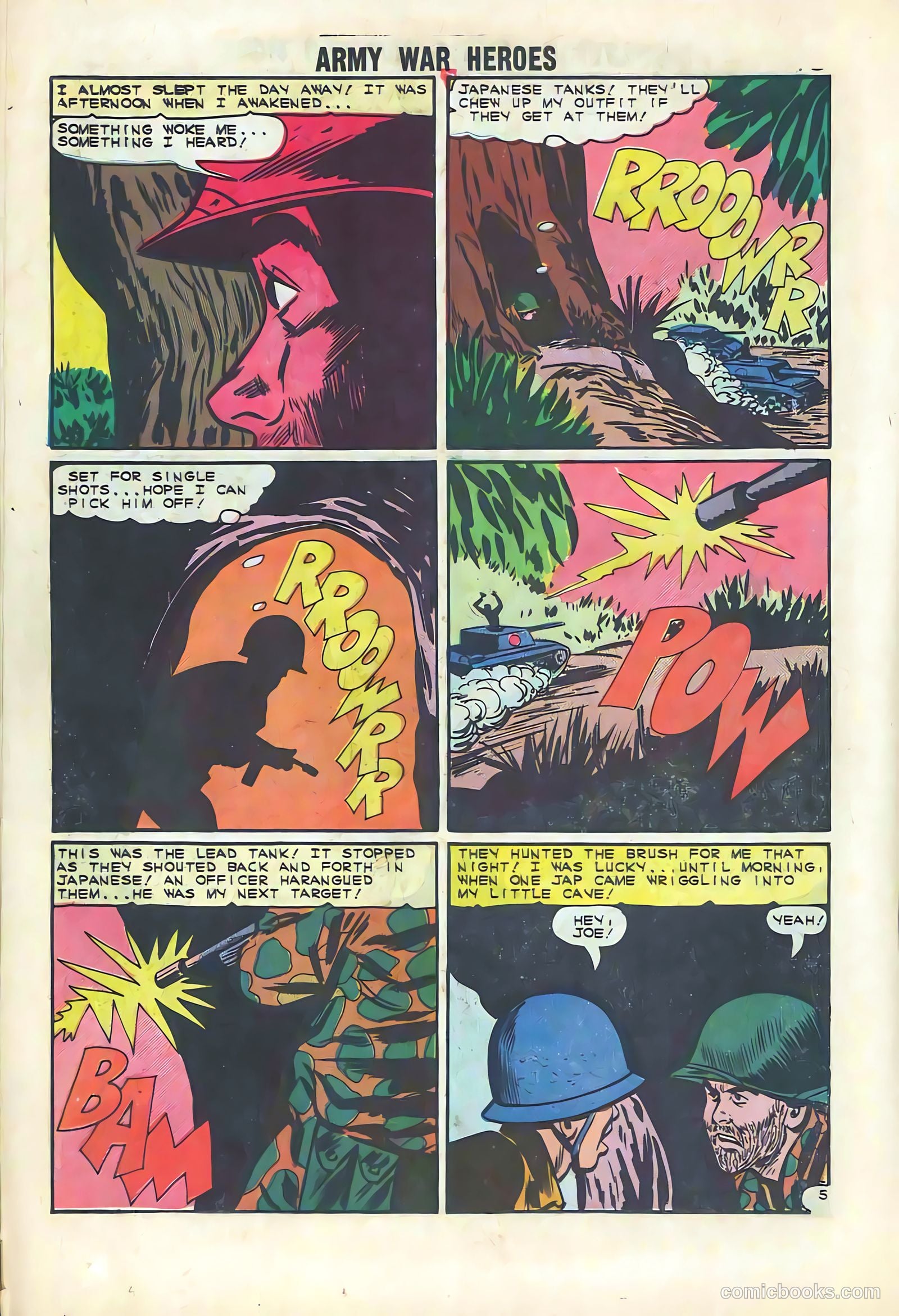 Army War Heroes #7 — page 18 of 36