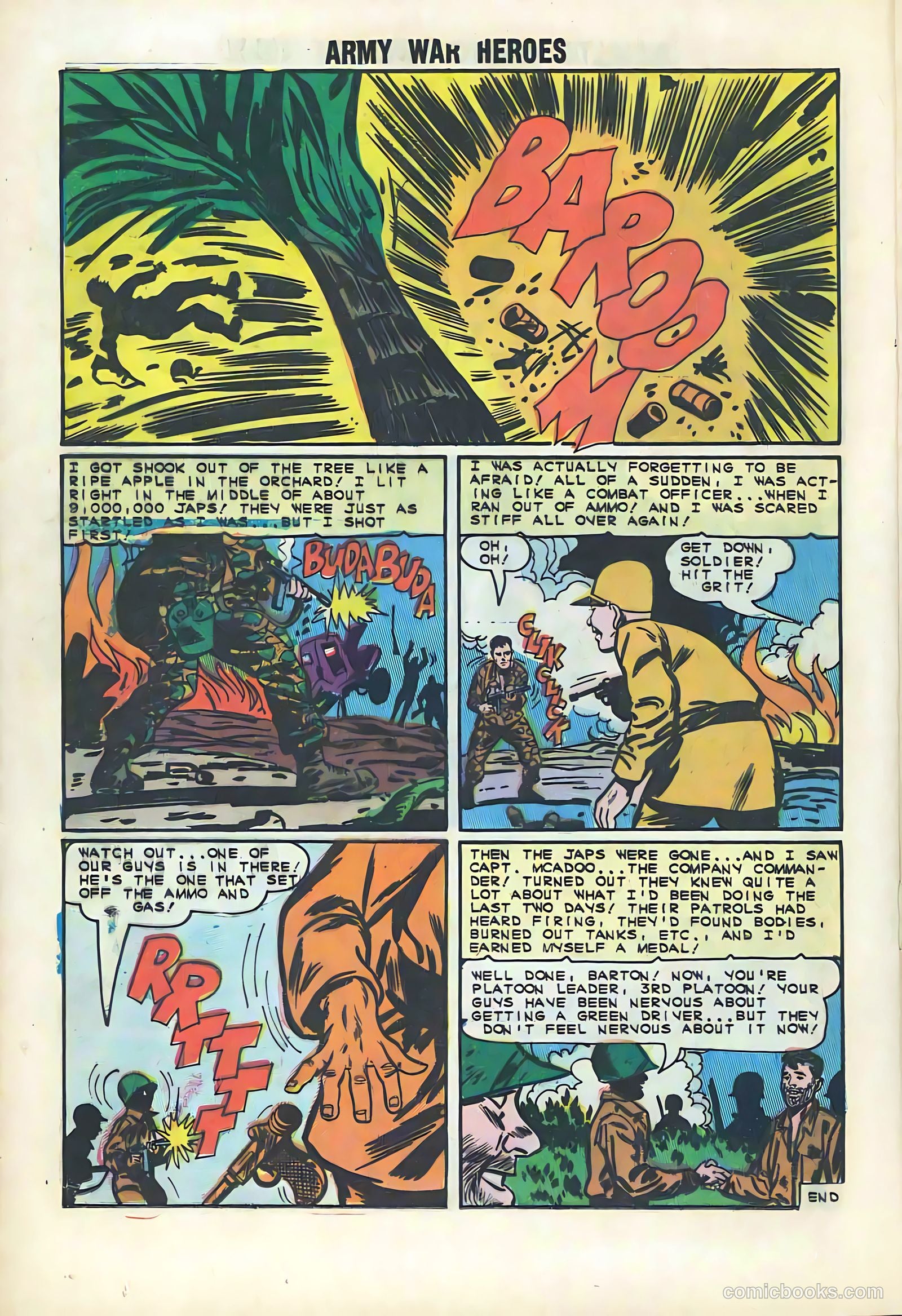 Army War Heroes #7 — page 20 of 36