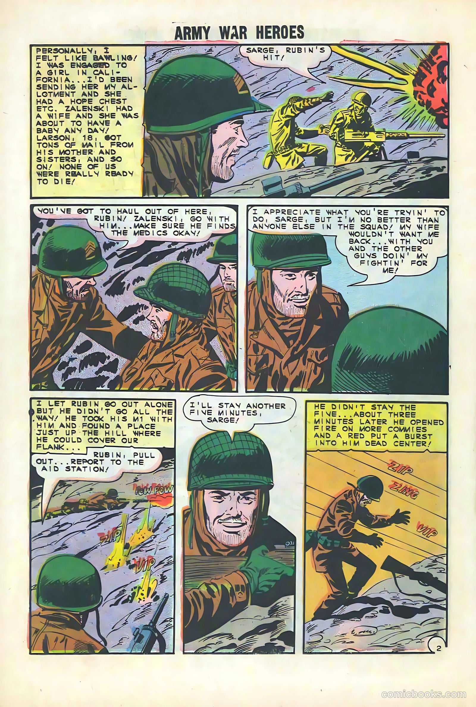 Army War Heroes #7 — page 26 of 36