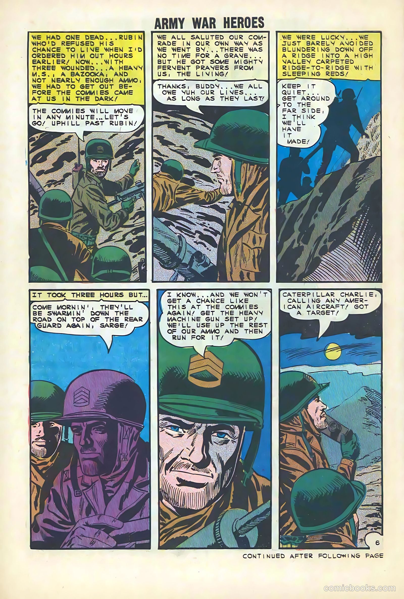 Army War Heroes #7 — page 30 of 36