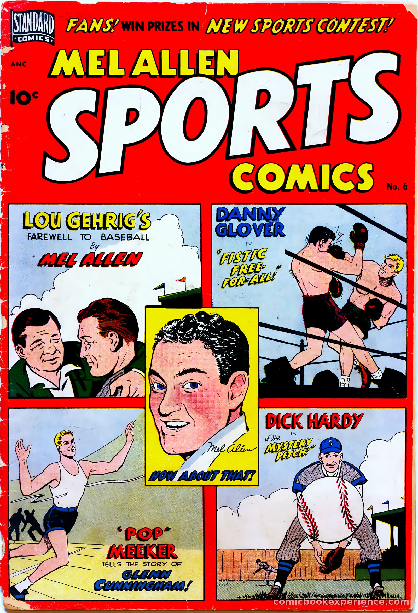 Mel Allen Sports Comics #6 — page 1 of 36