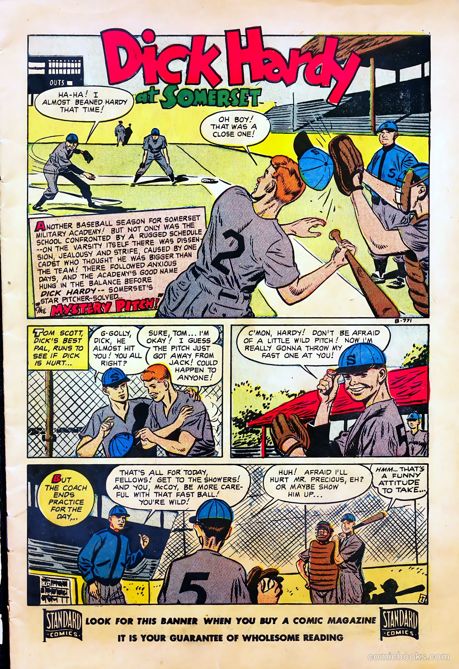 Mel Allen Sports Comics #6 — page 3 of 36