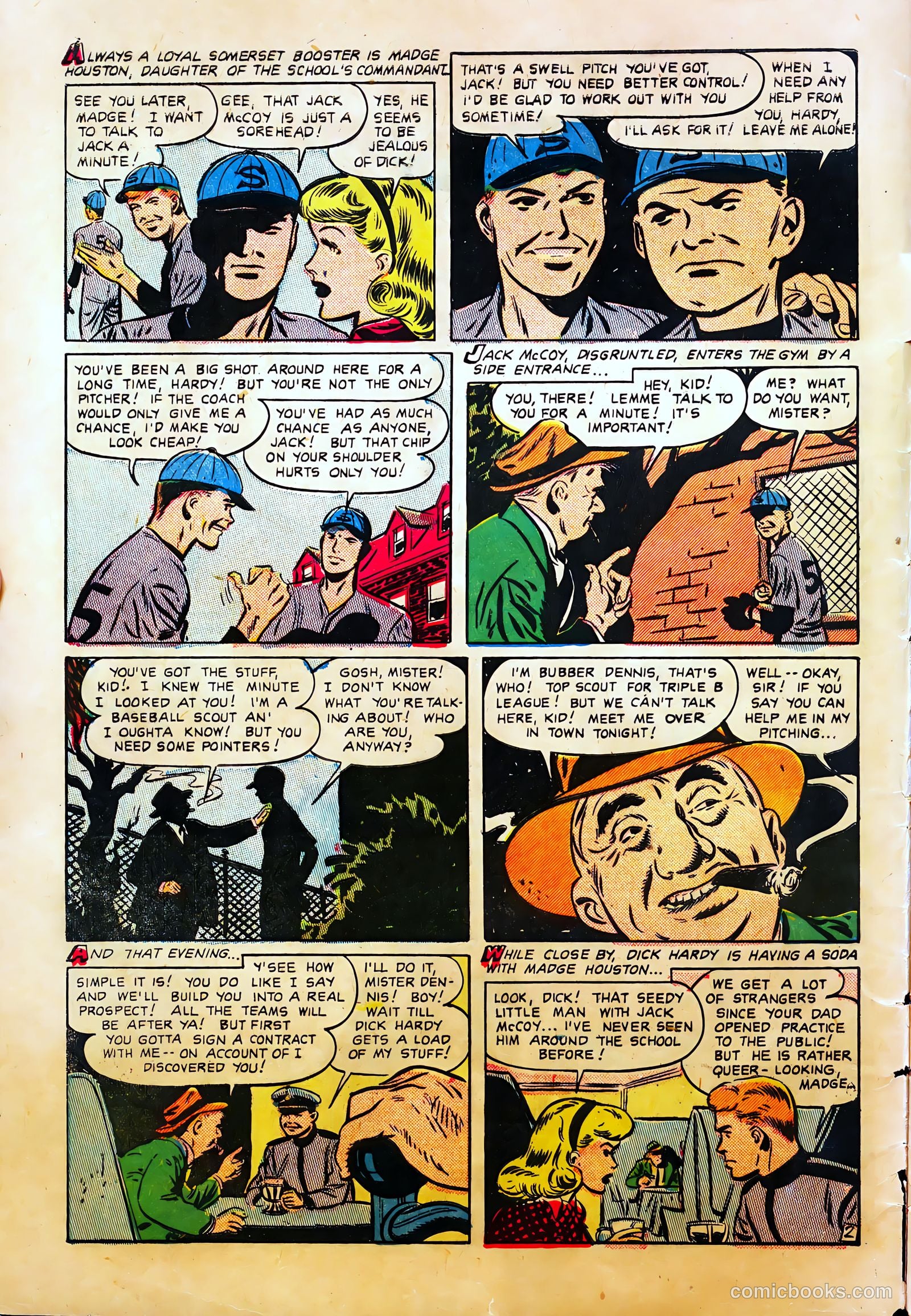 Mel Allen Sports Comics #6 — page 4 of 36