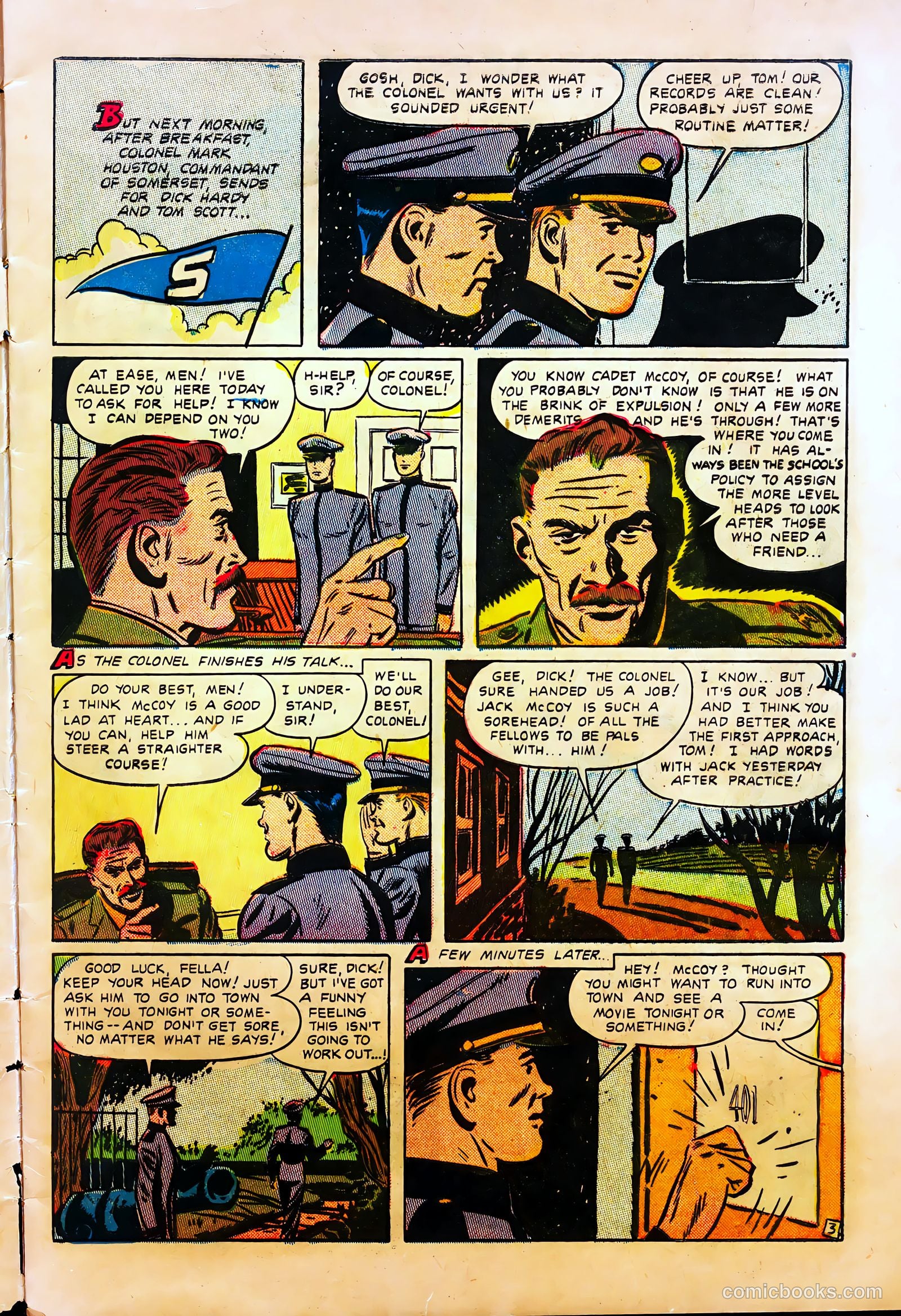 Mel Allen Sports Comics #6 — page 5 of 36