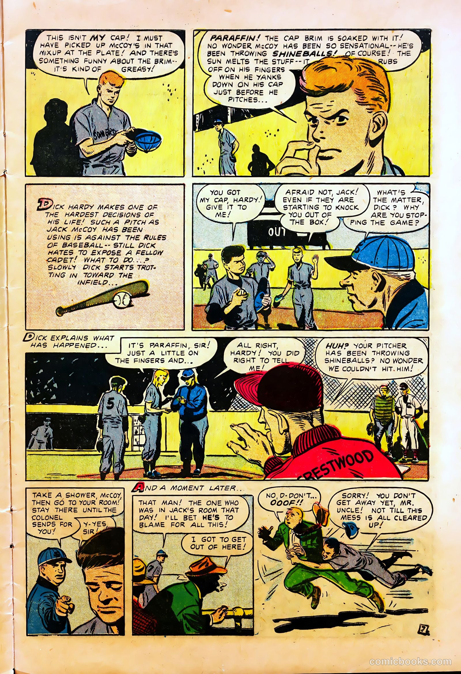 Mel Allen Sports Comics #6 — page 9 of 36