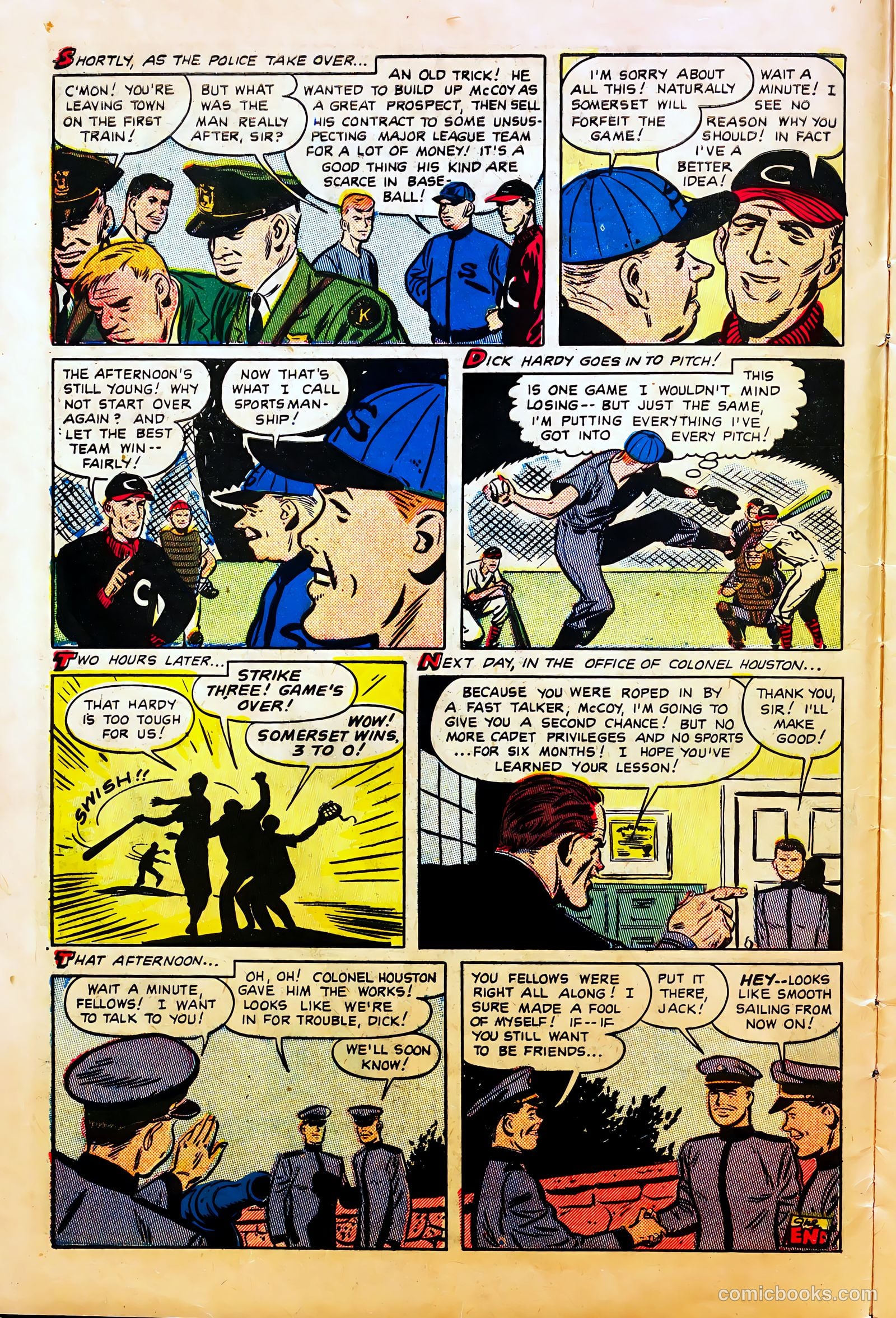Mel Allen Sports Comics #6 — page 10 of 36