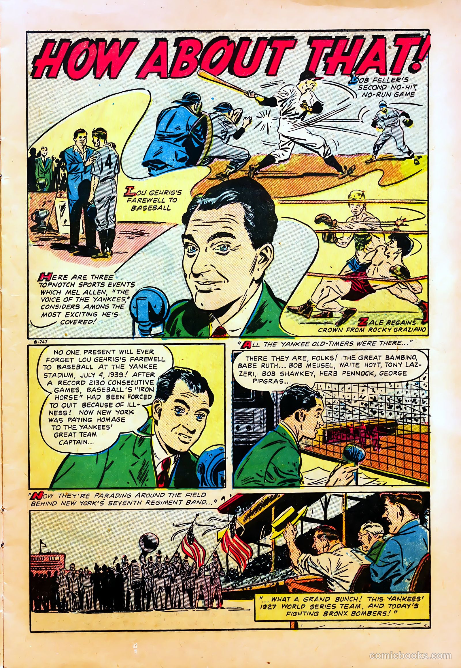 Mel Allen Sports Comics #6 — page 13 of 36
