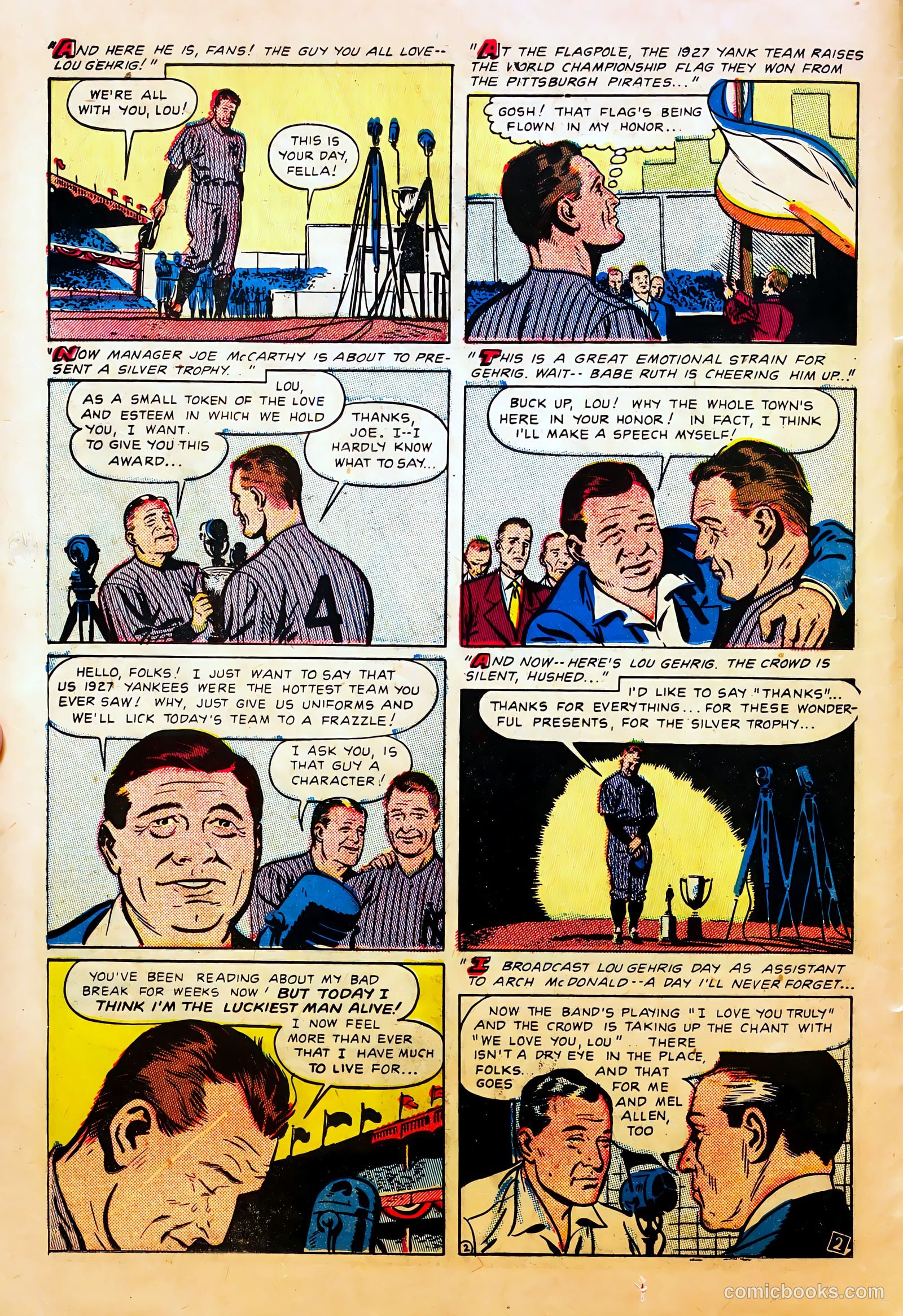 Mel Allen Sports Comics #6 — page 14 of 36