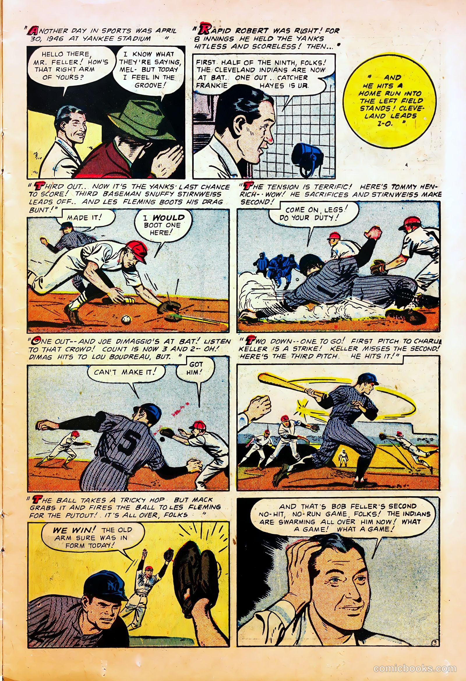 Mel Allen Sports Comics #6 — page 15 of 36